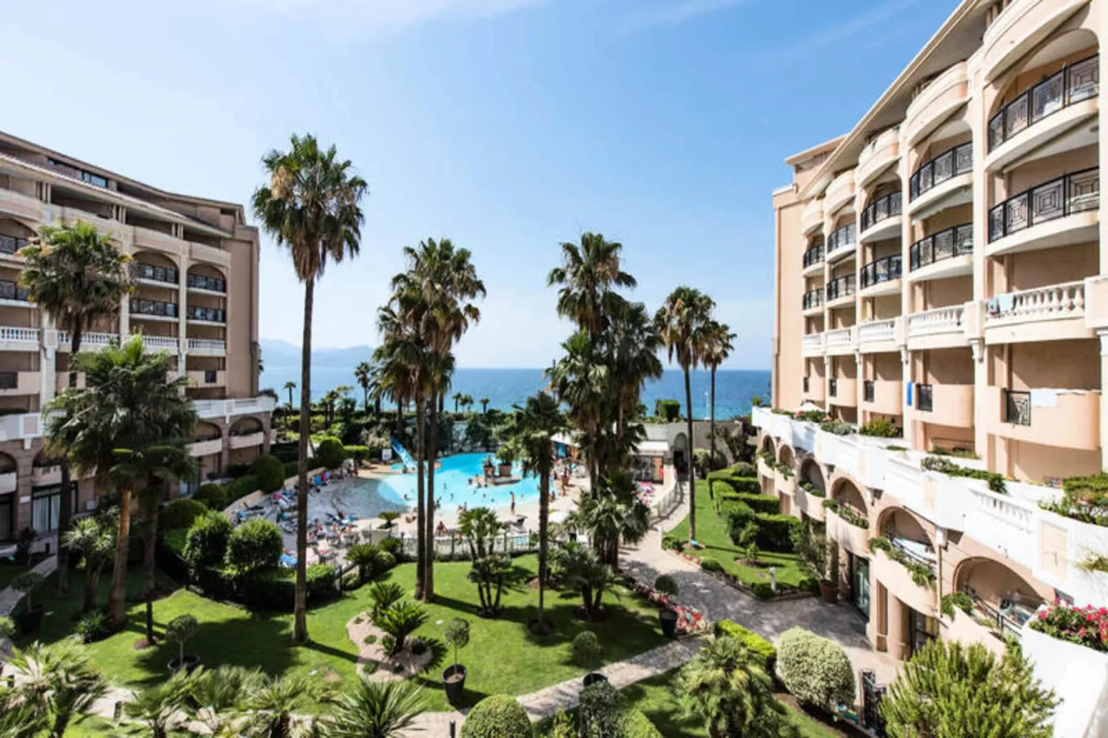 Résidence Cannes Verrerie - maeva Home-Uitzicht zomer