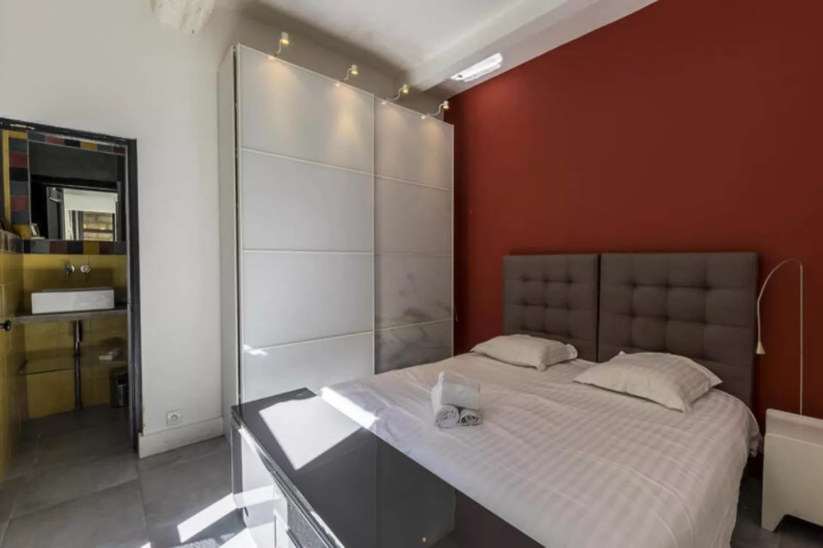 Appartements à Montpellier-Slaapkamer