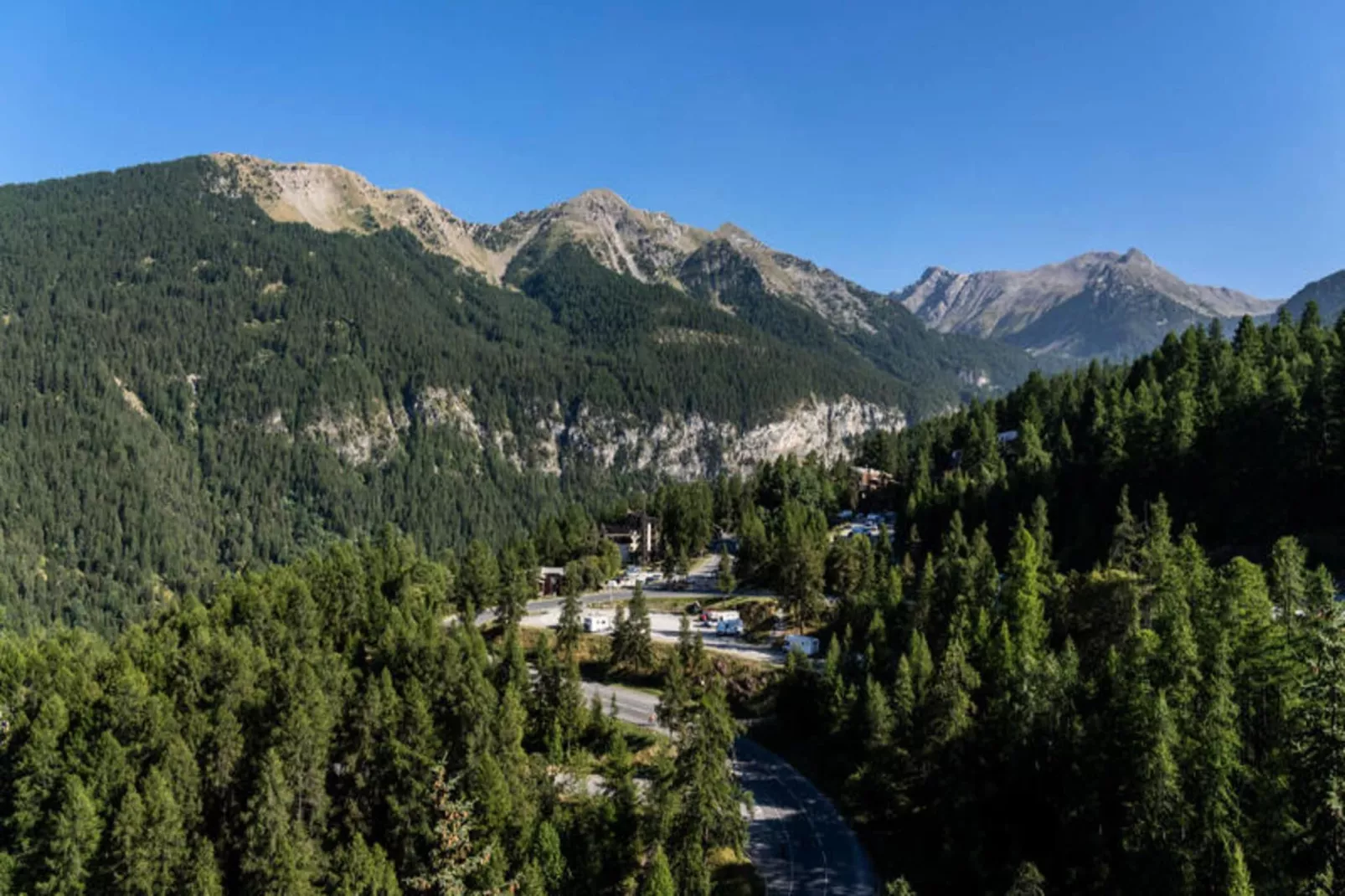 Résidence Le Belvedere - Uitzicht zomer