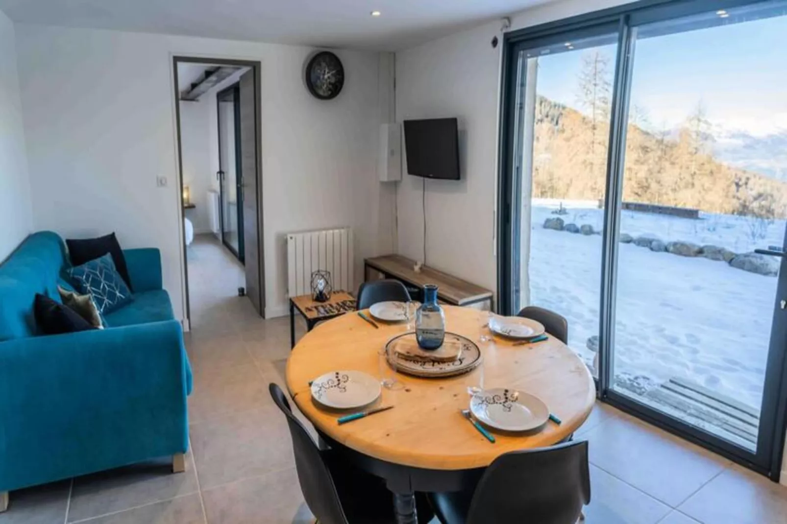 Résidence Pramouton-Eetkamer