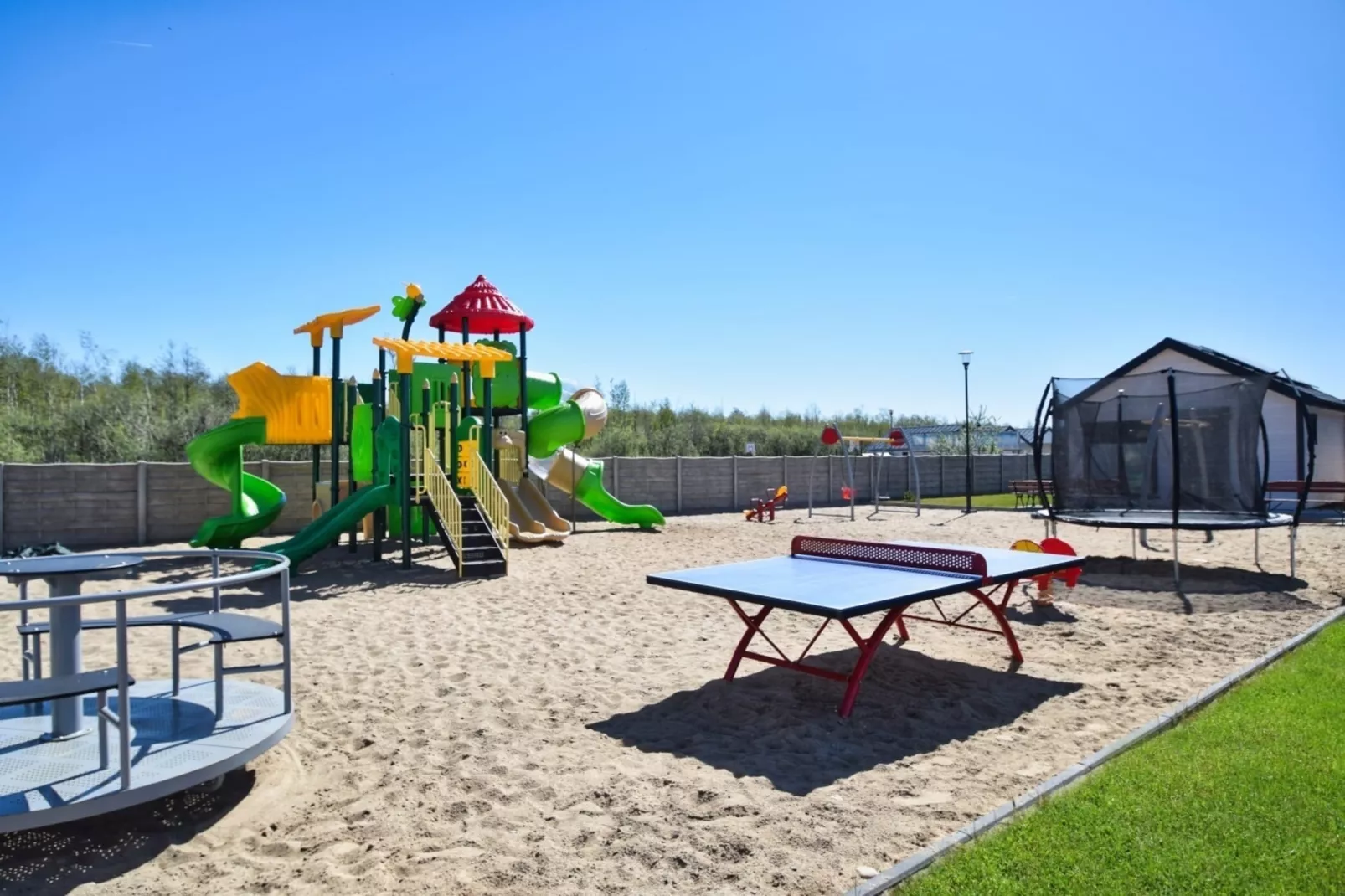 Domki wakacyjne dla 4 osób Łazy-Tuinen zomer