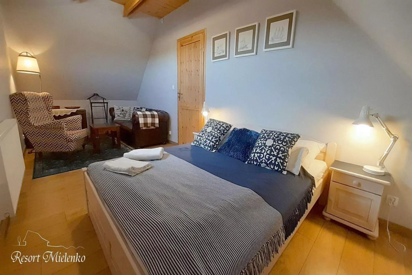 Dom MARCO POLO w Mielenku-Slaapkamer