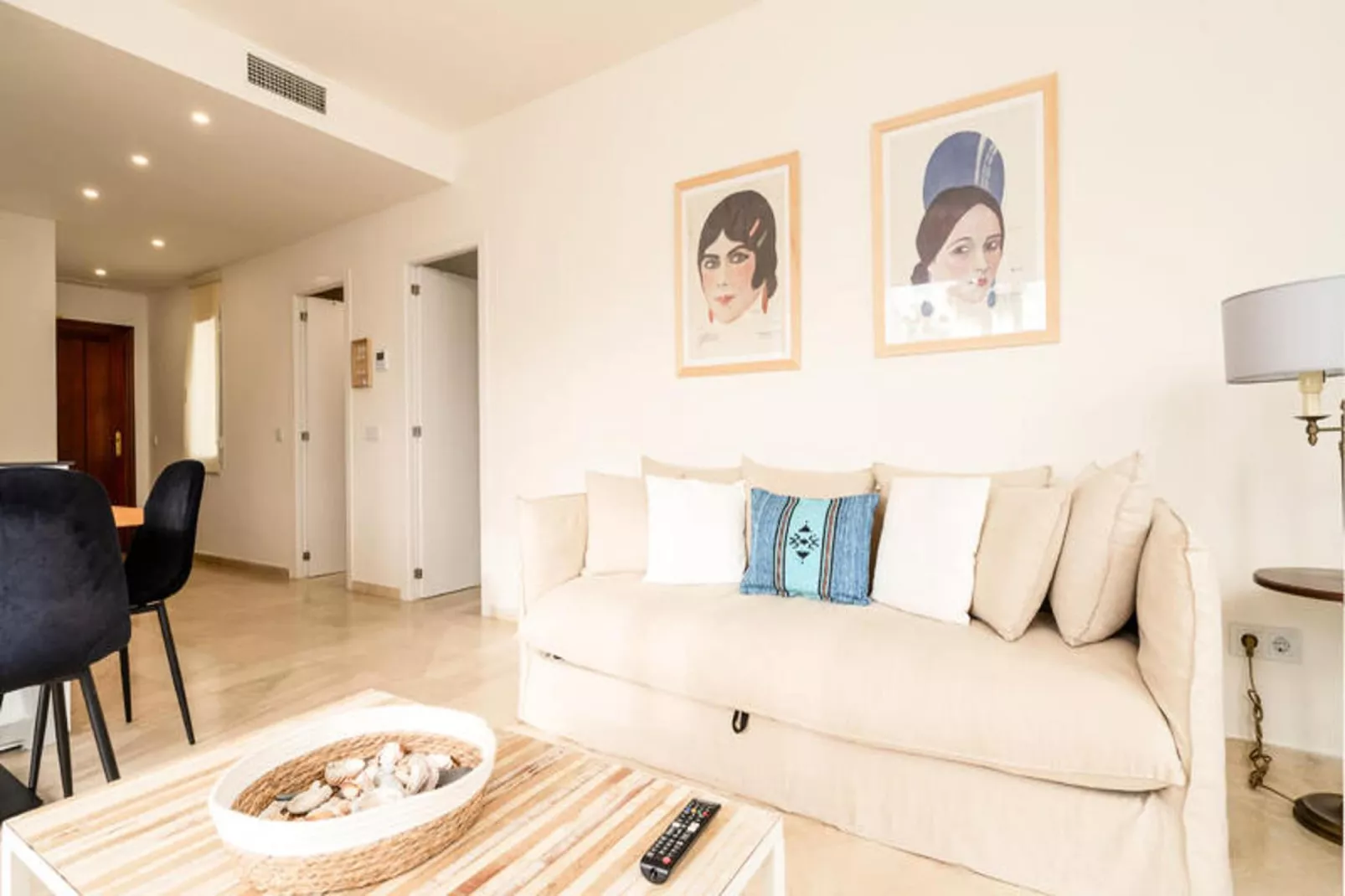 Appartements à Estepona-Woonkamer