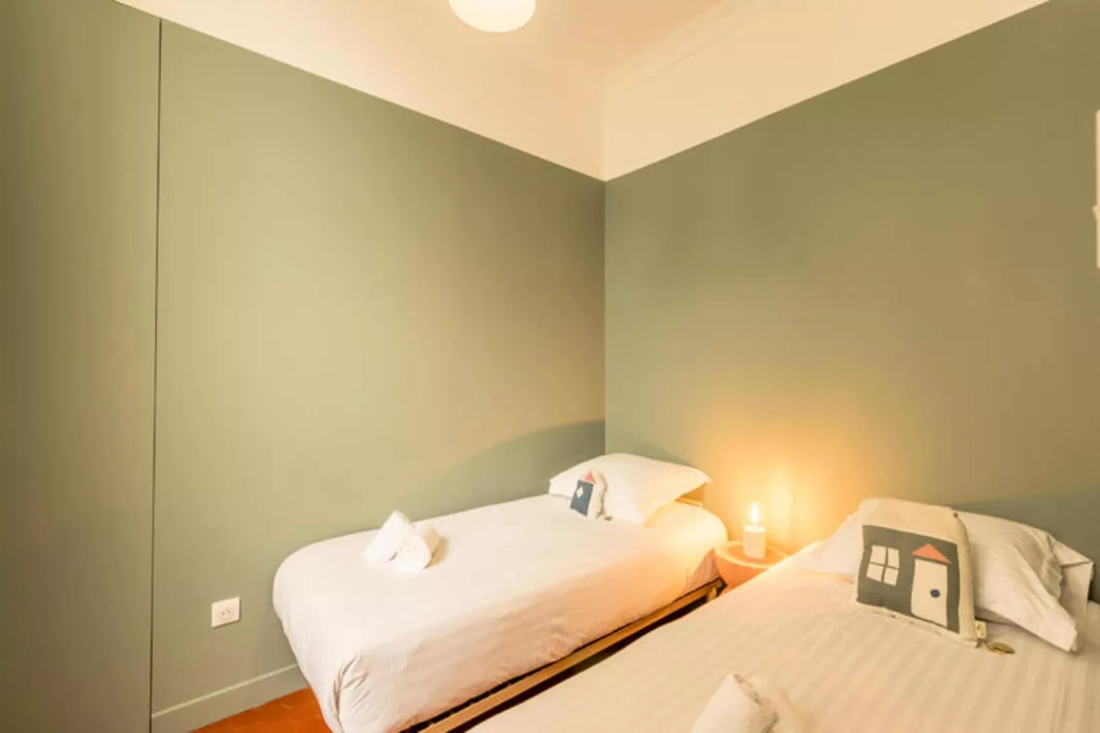 Appartements à Montpellier-Slaapkamer