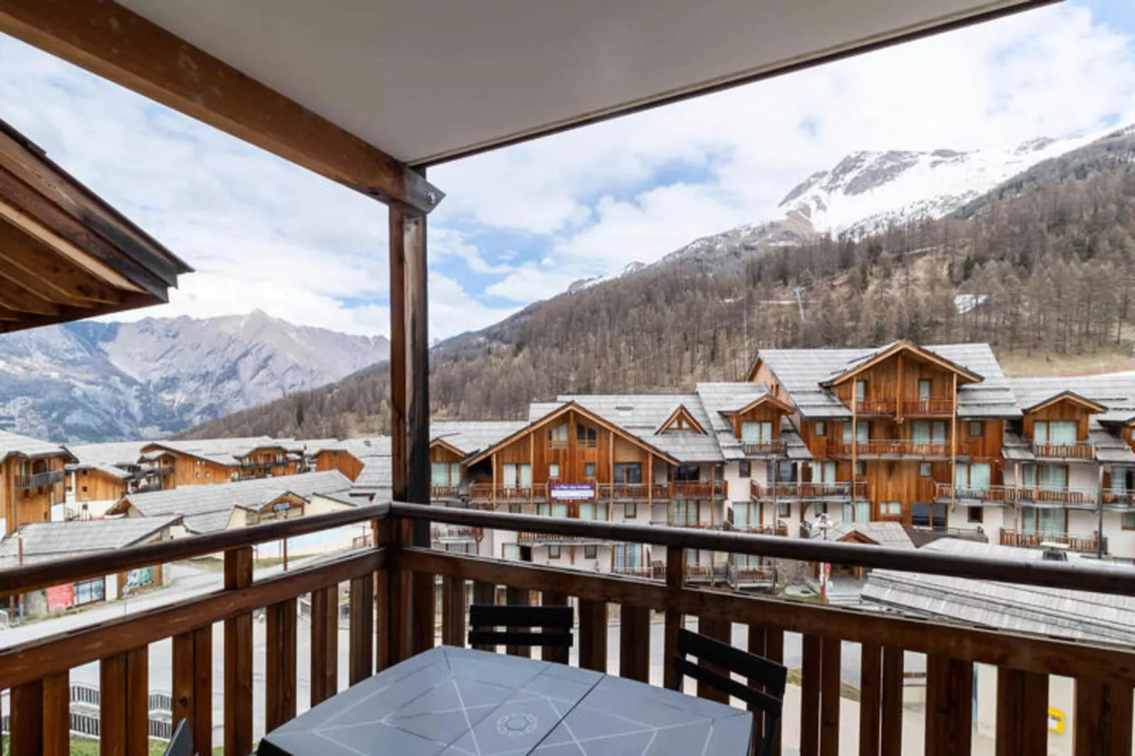 Résidence Le Balcon Des Airelles-Terrasbalkon