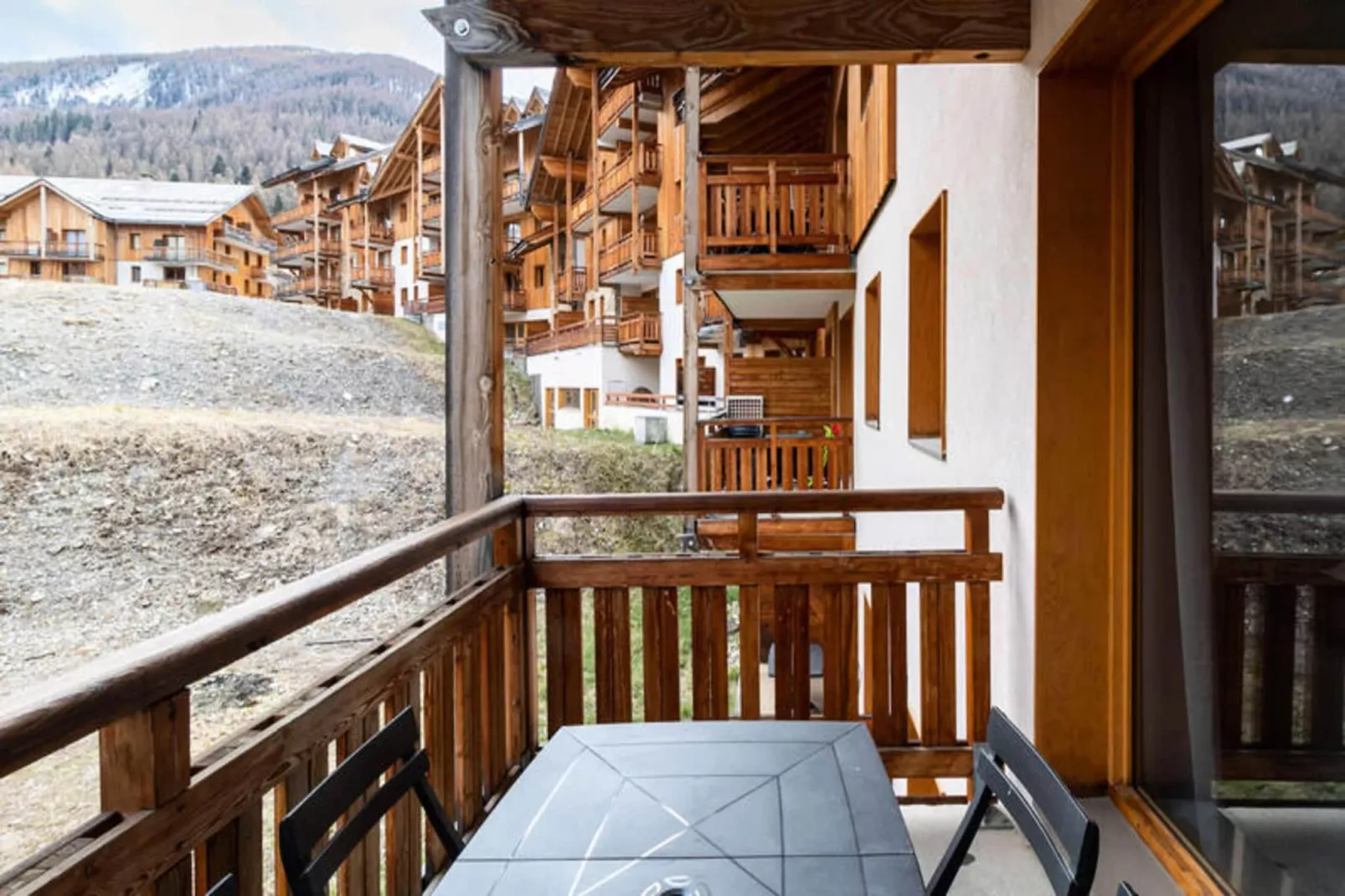 Résidence Le Balcon Des Airelles-Terrasbalkon