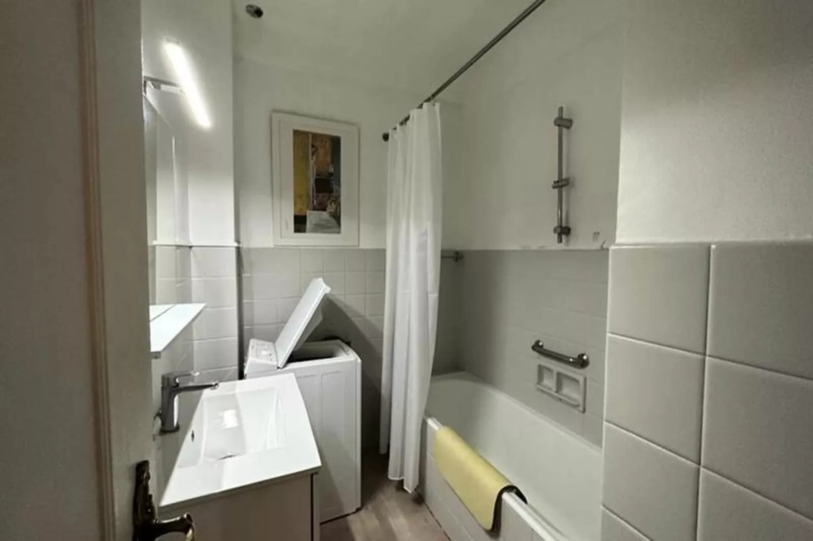 Résidence We &hearts; Cannes ! Vue Mer Incroyable 2 Chambres La Vista-Badkamer