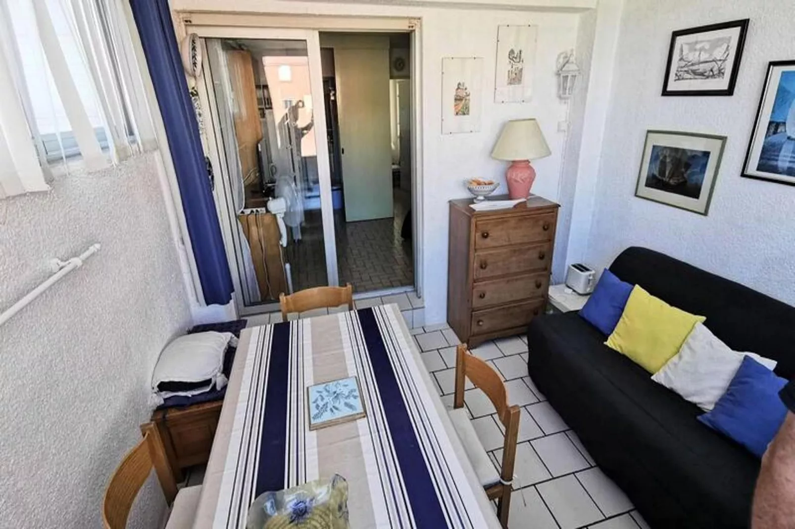 Résidence Les Nefs Des Sables-Eetkamer