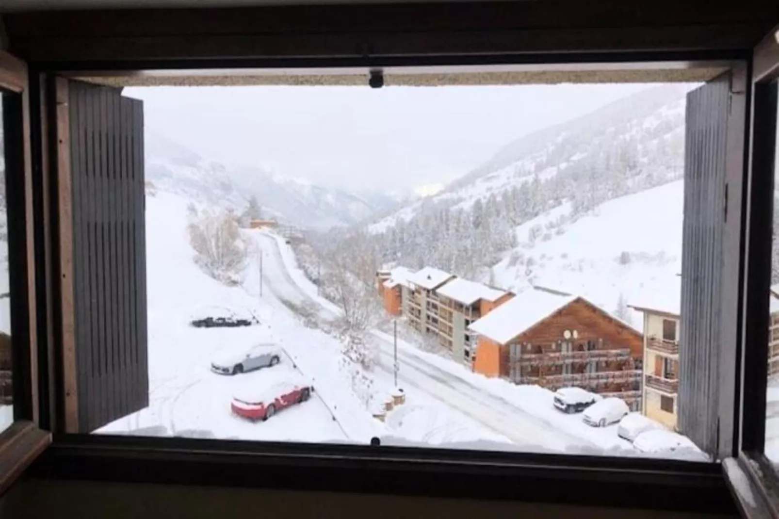 Résidence Colchiques - Uitzicht winter