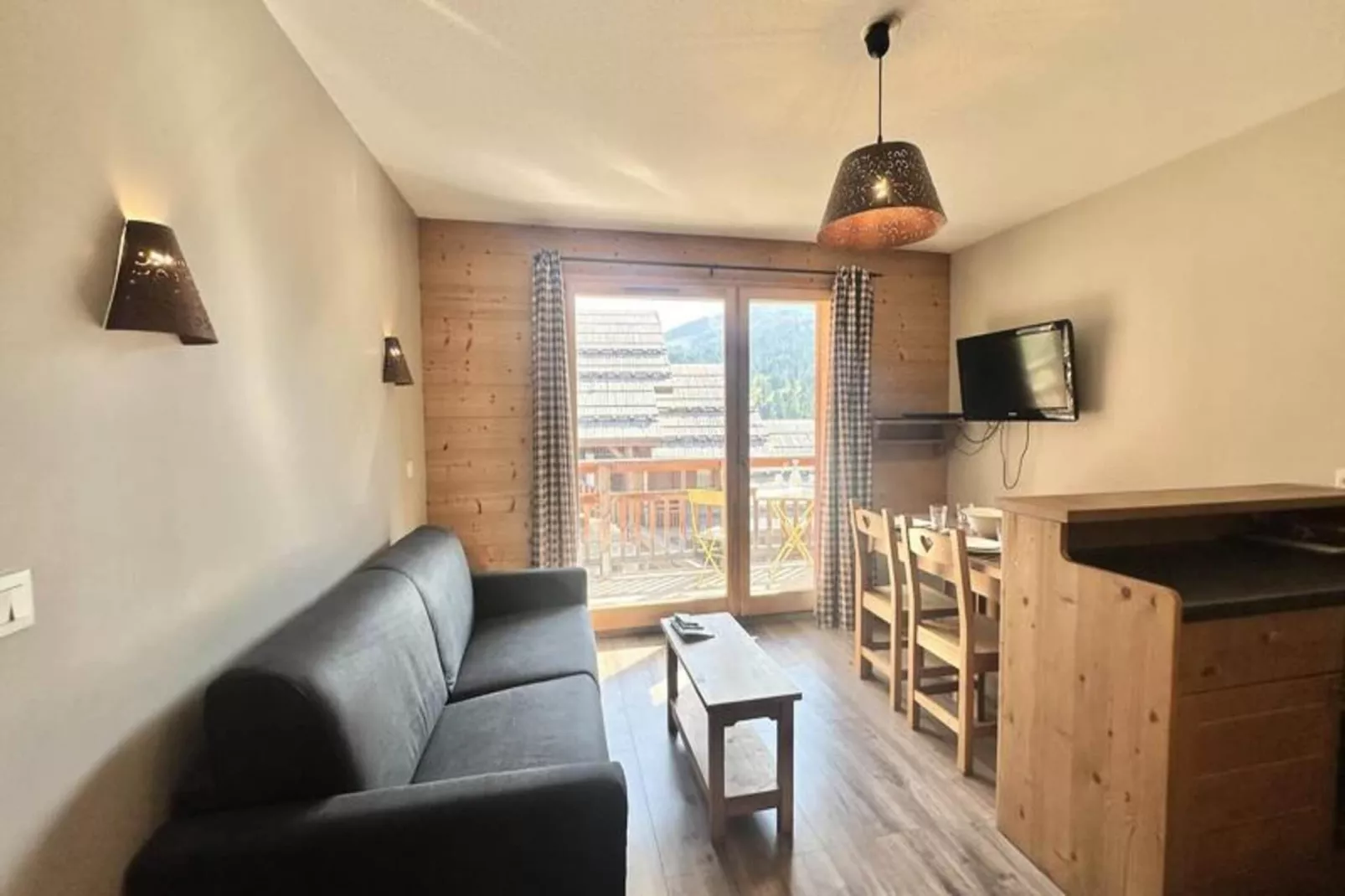 Résidence Le Hameau Des Rennes - Woonkamer