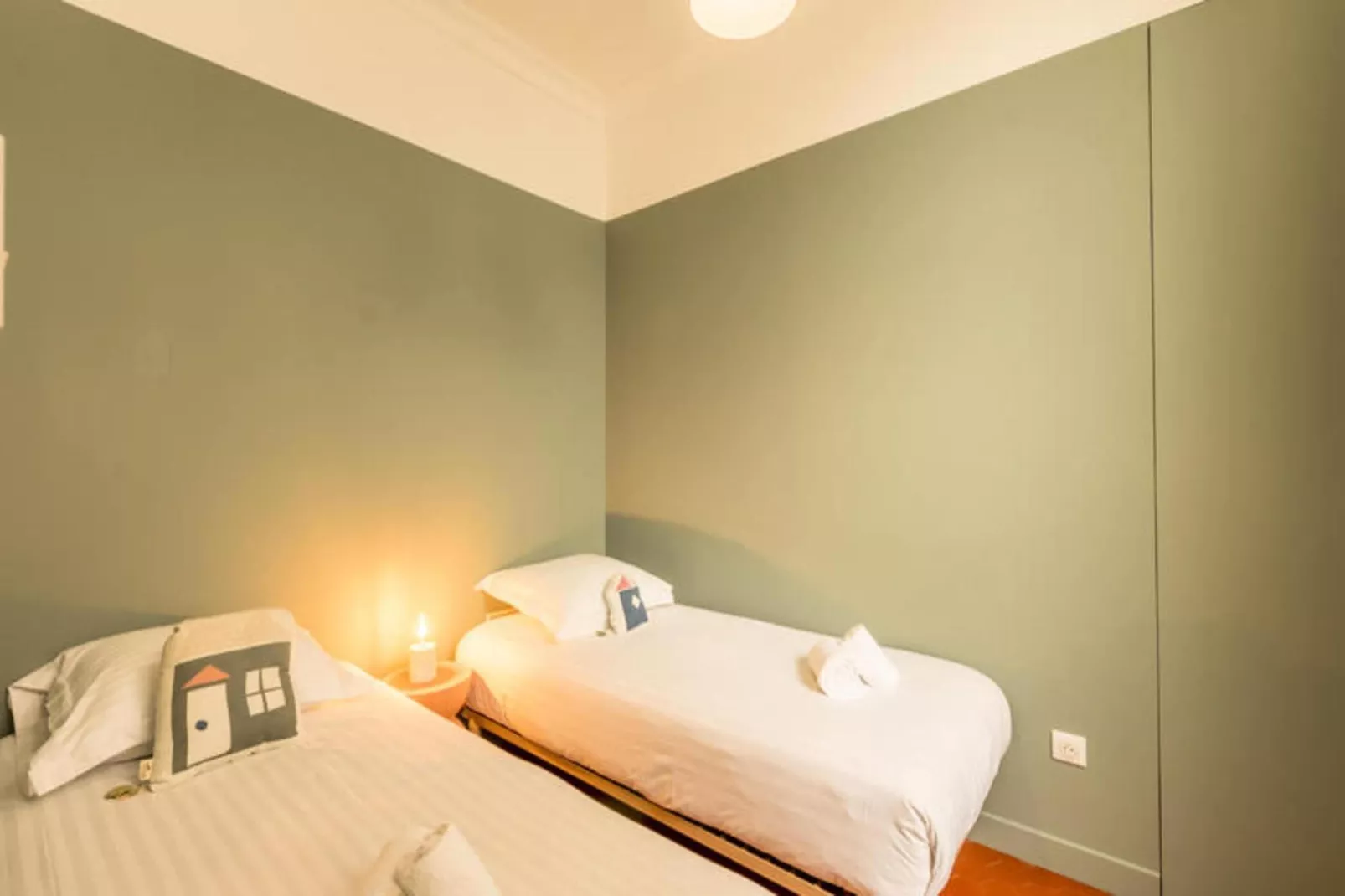 Appartements à Montpellier-Slaapkamer