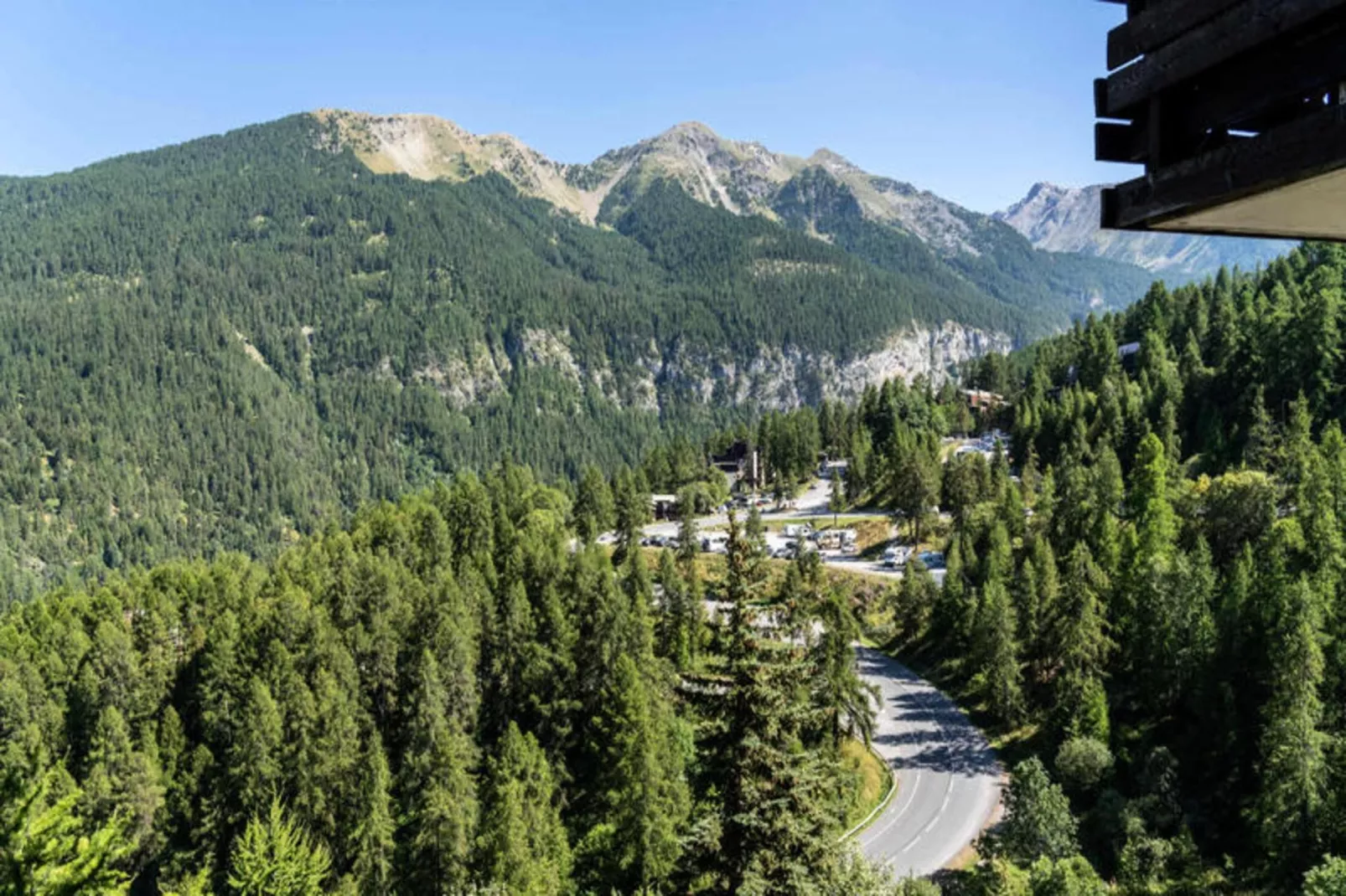 Résidence Le Belvedere - Uitzicht zomer