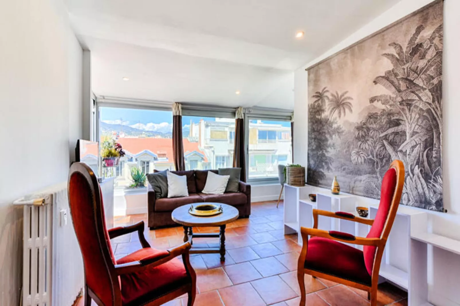 Appartements à Nice-Woonkamer