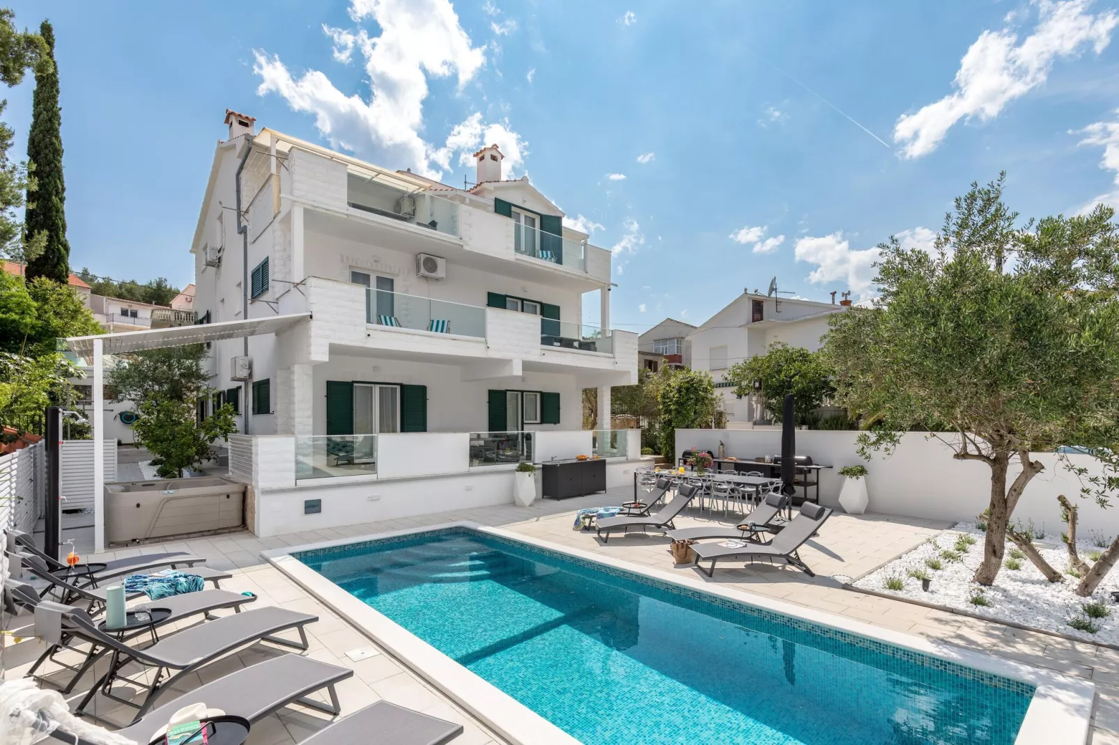Marina veranda apartment D-Buitenkant zomer