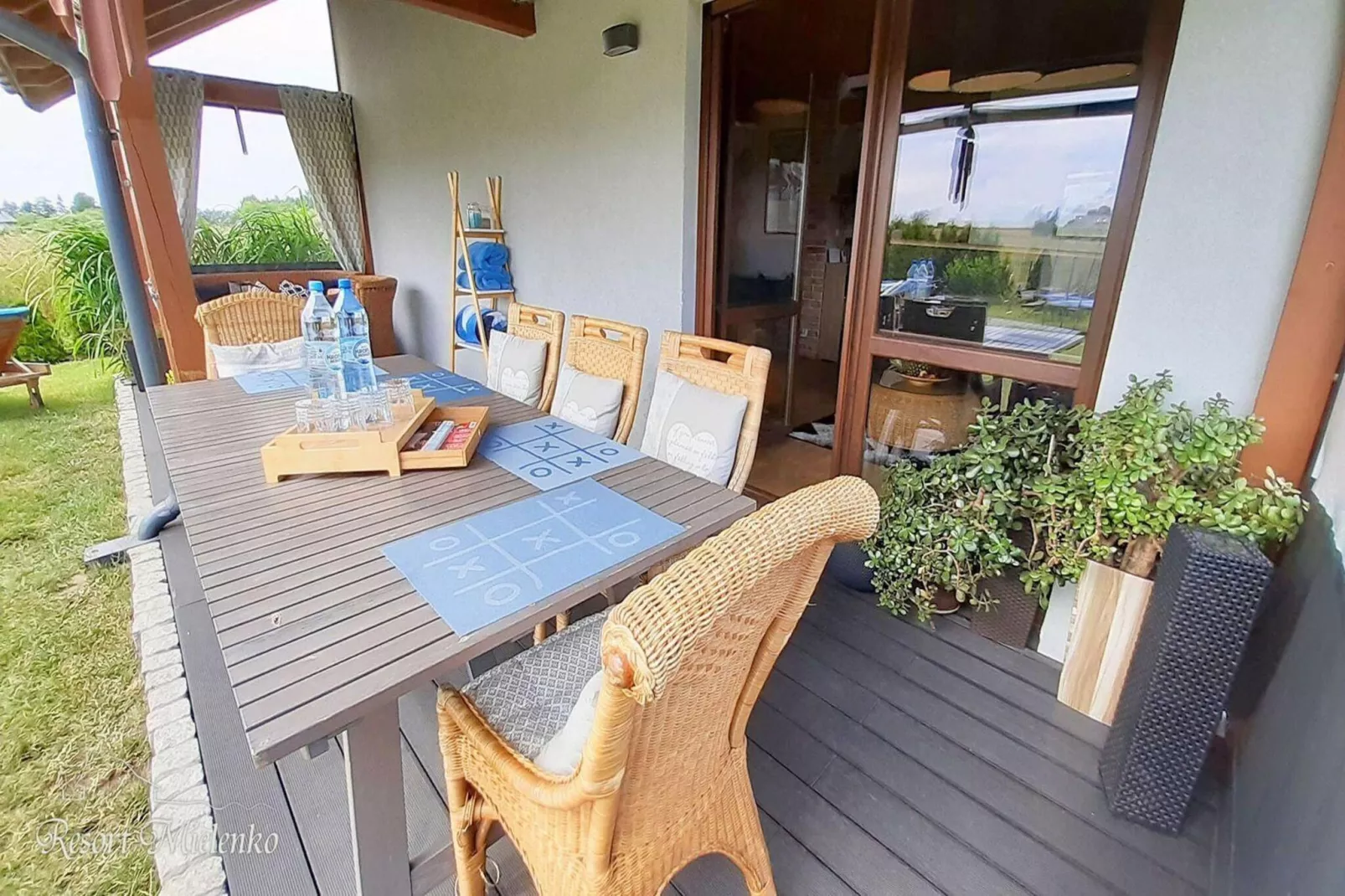 Dom MARCO POLO w Mielenku-Terrasbalkon