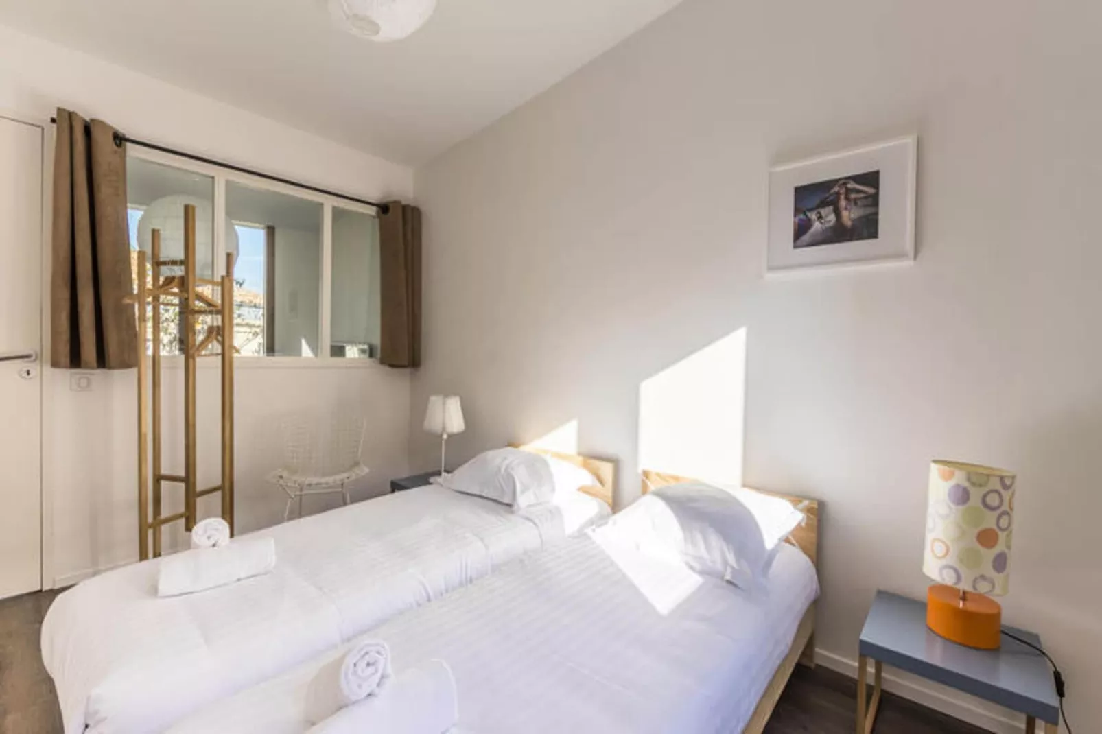 Appartements à Montpellier-Slaapkamer