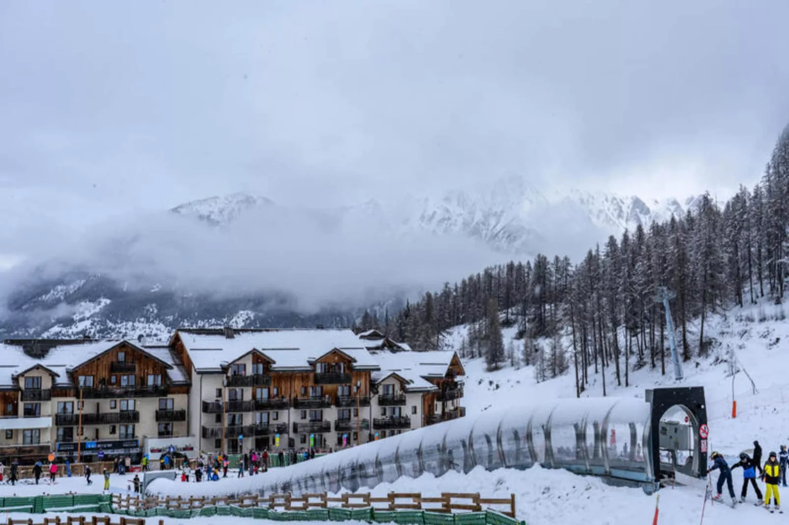 Résidence Le Parc Des Airelles - Uitzicht winter