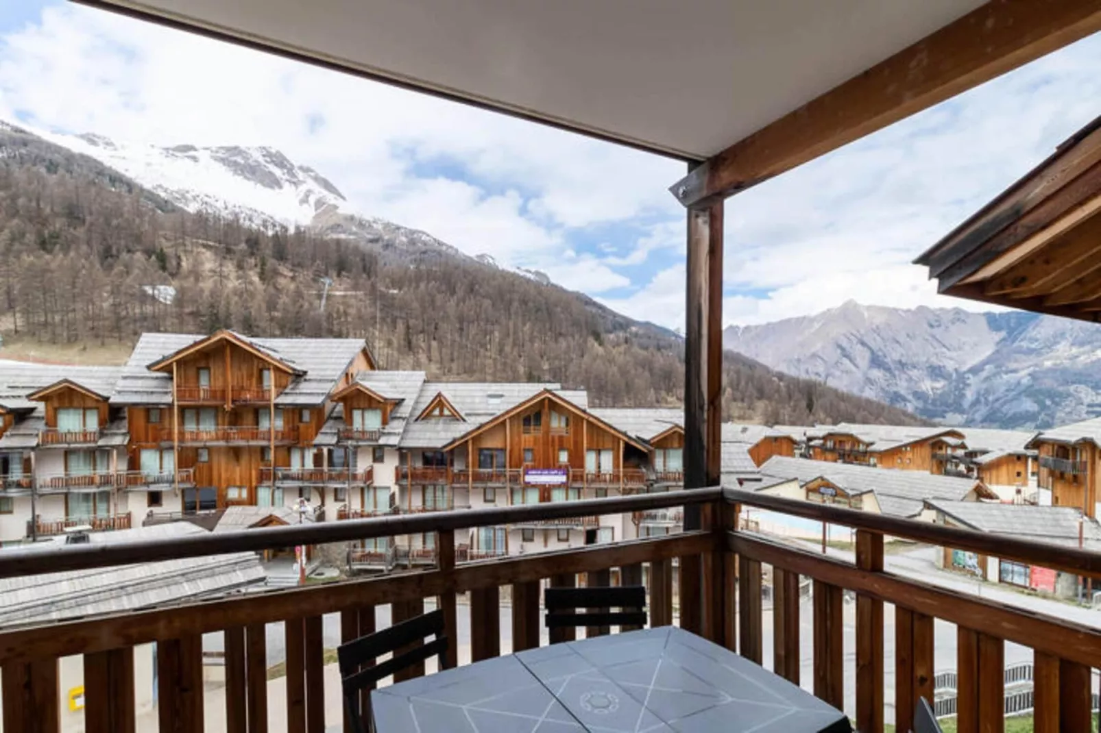 Résidence Le Balcon Des Airelles-Terrasbalkon