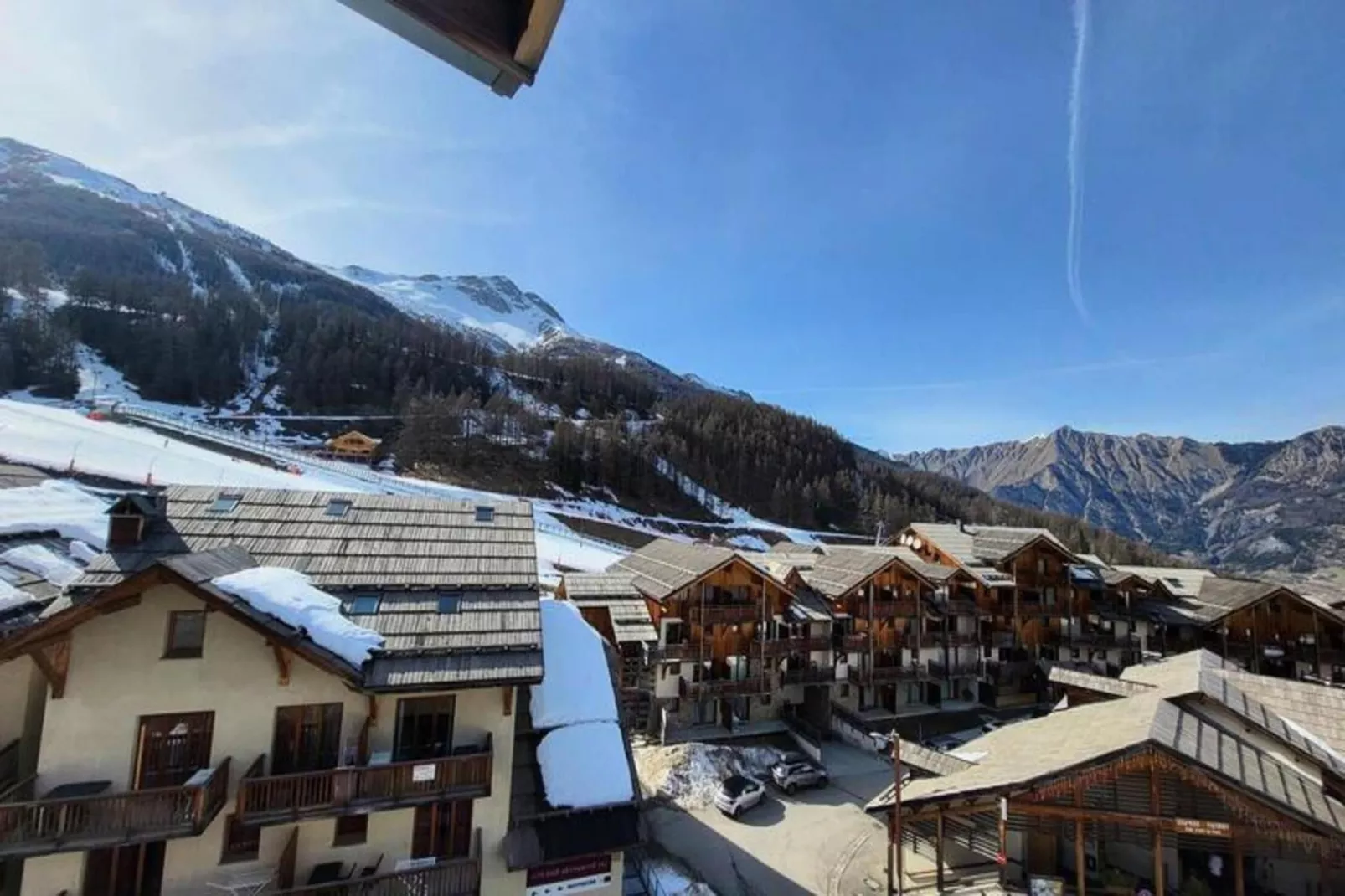 Les Chalets De Bois MÉan - A-Uitzicht winter