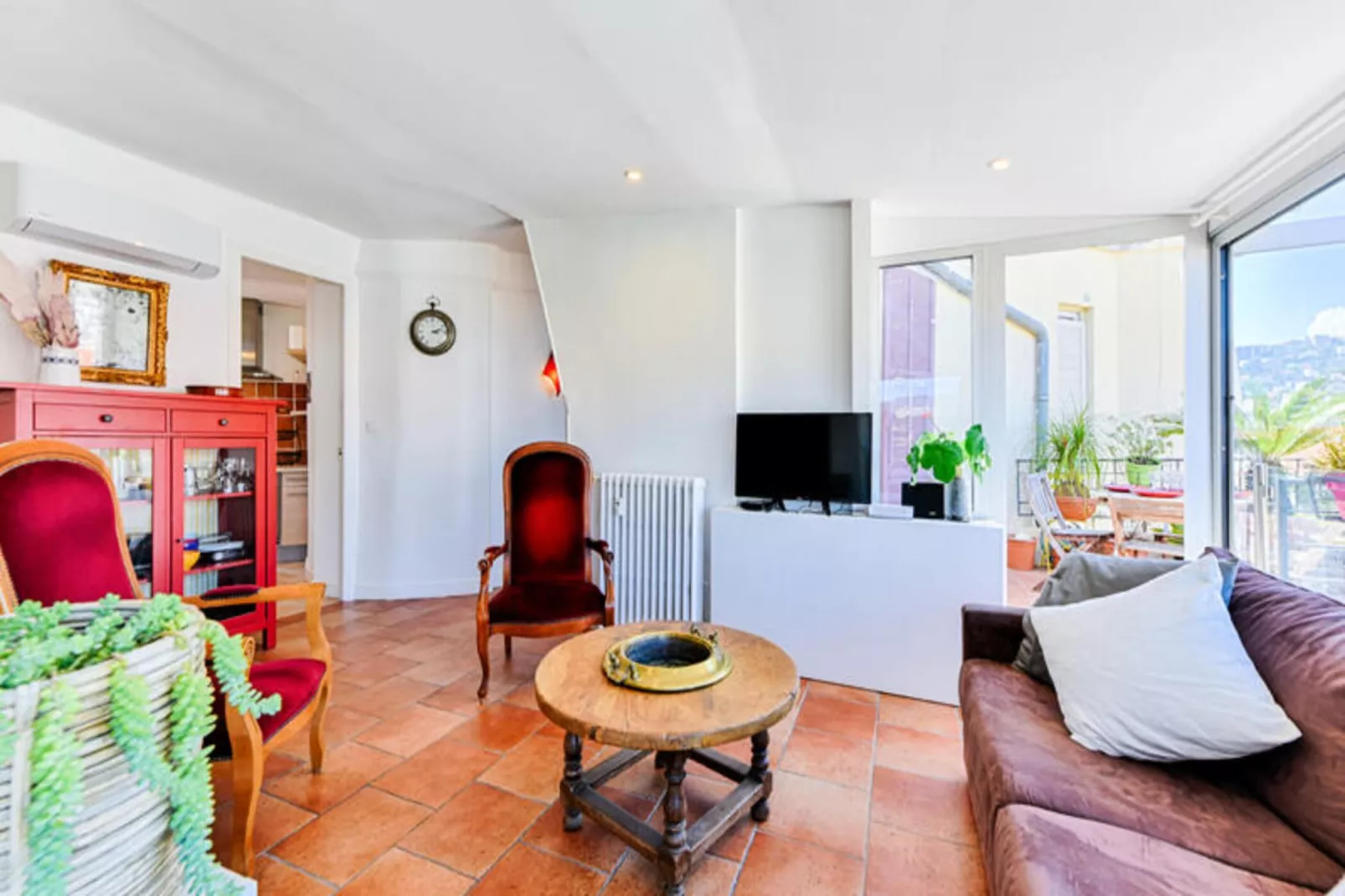 Appartements à Nice-Woonkamer