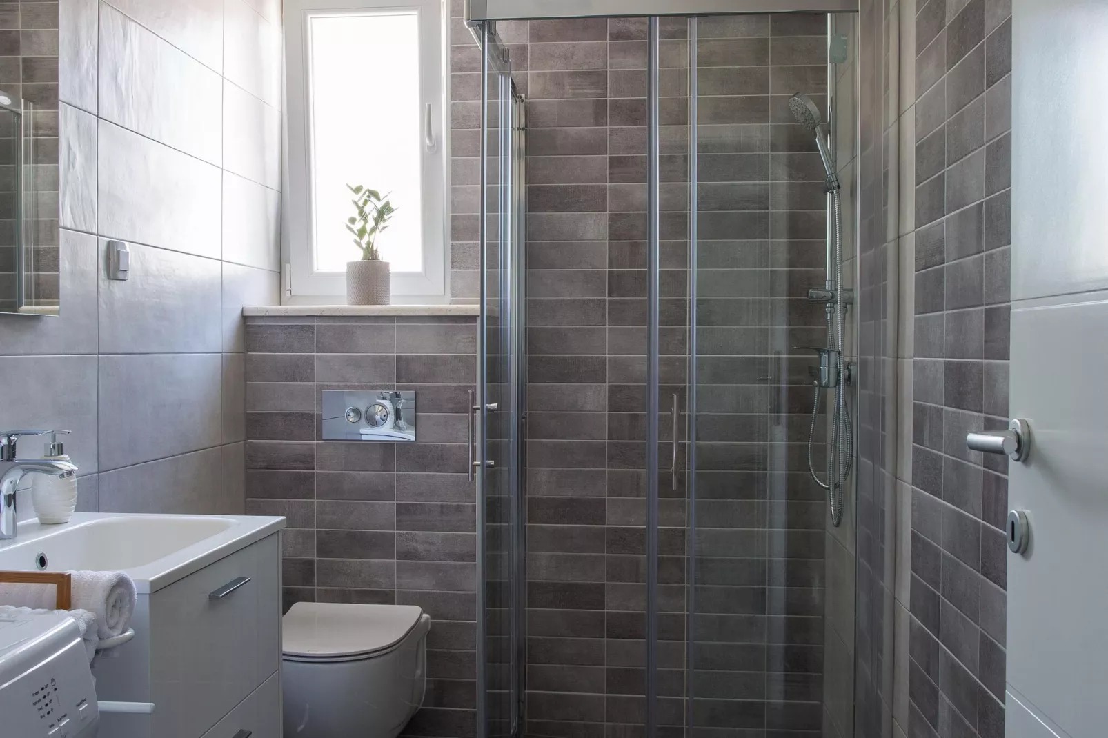 Apartman Milas 1and2 - Badkamer
