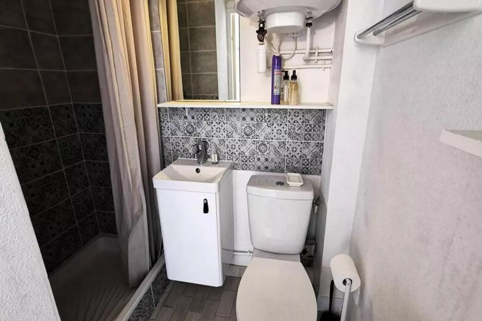 Résidence Copacabana-Badkamer