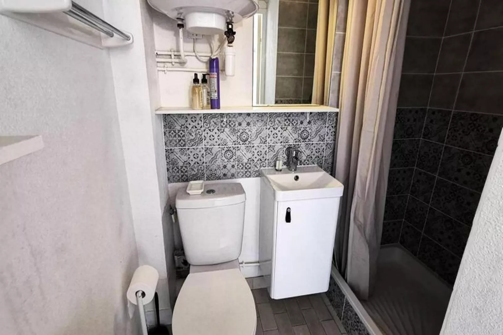 Résidence Copacabana-Badkamer