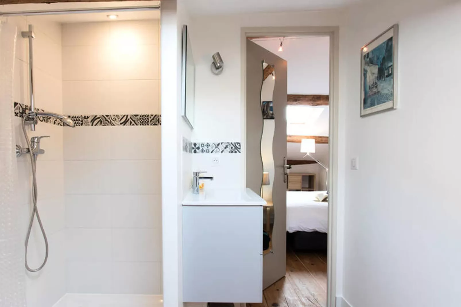 Studio à Montpellier-Badkamer