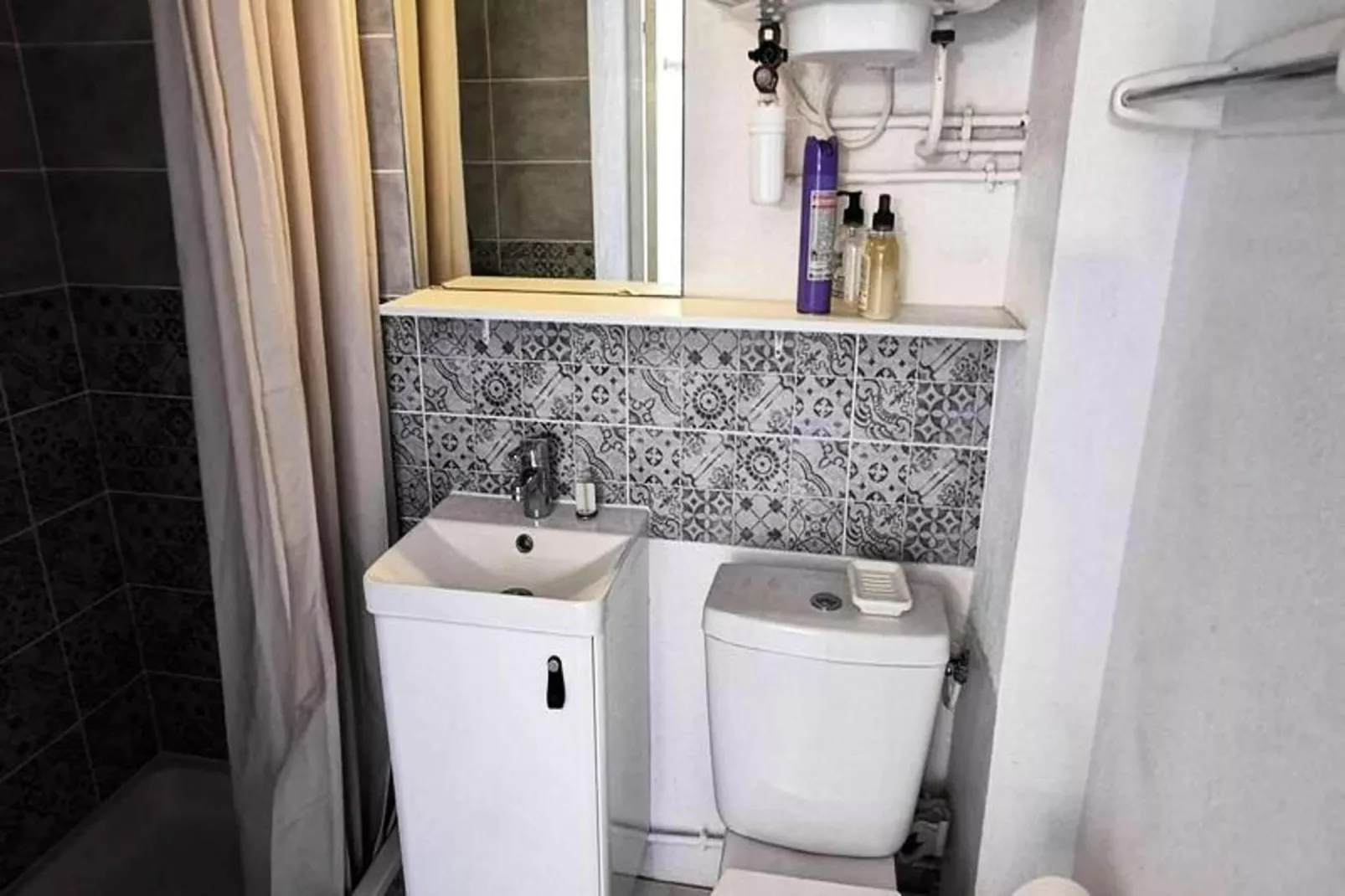 Résidence Copacabana-Badkamer