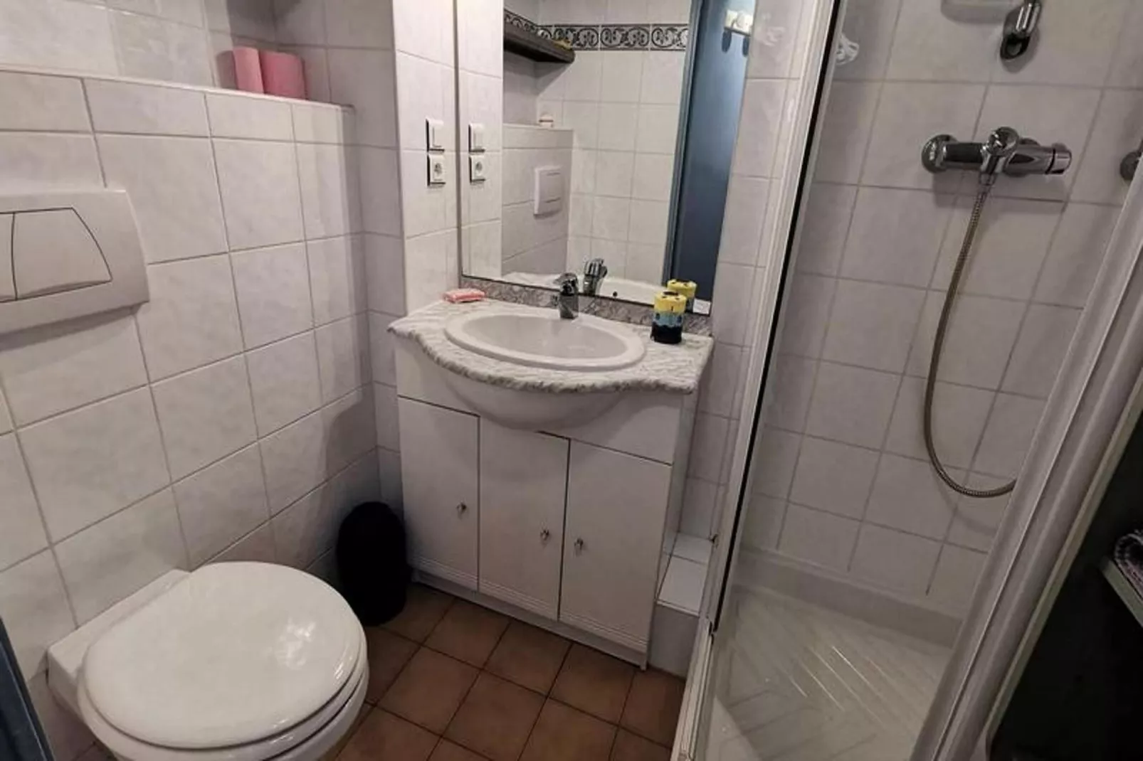 Résidence Grande Bleue-Badkamer