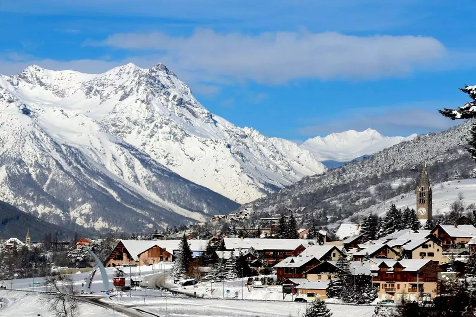 Résidence Les Clos Des Abeilles-Gebied winter 5km