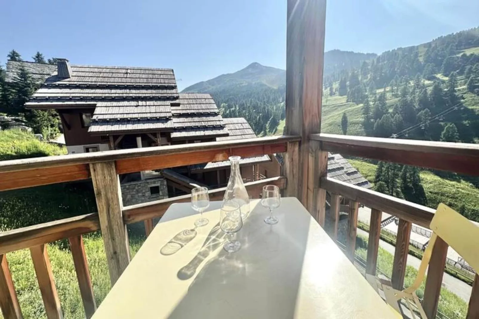 Résidence Le Hameau Des Rennes - Terrasbalkon