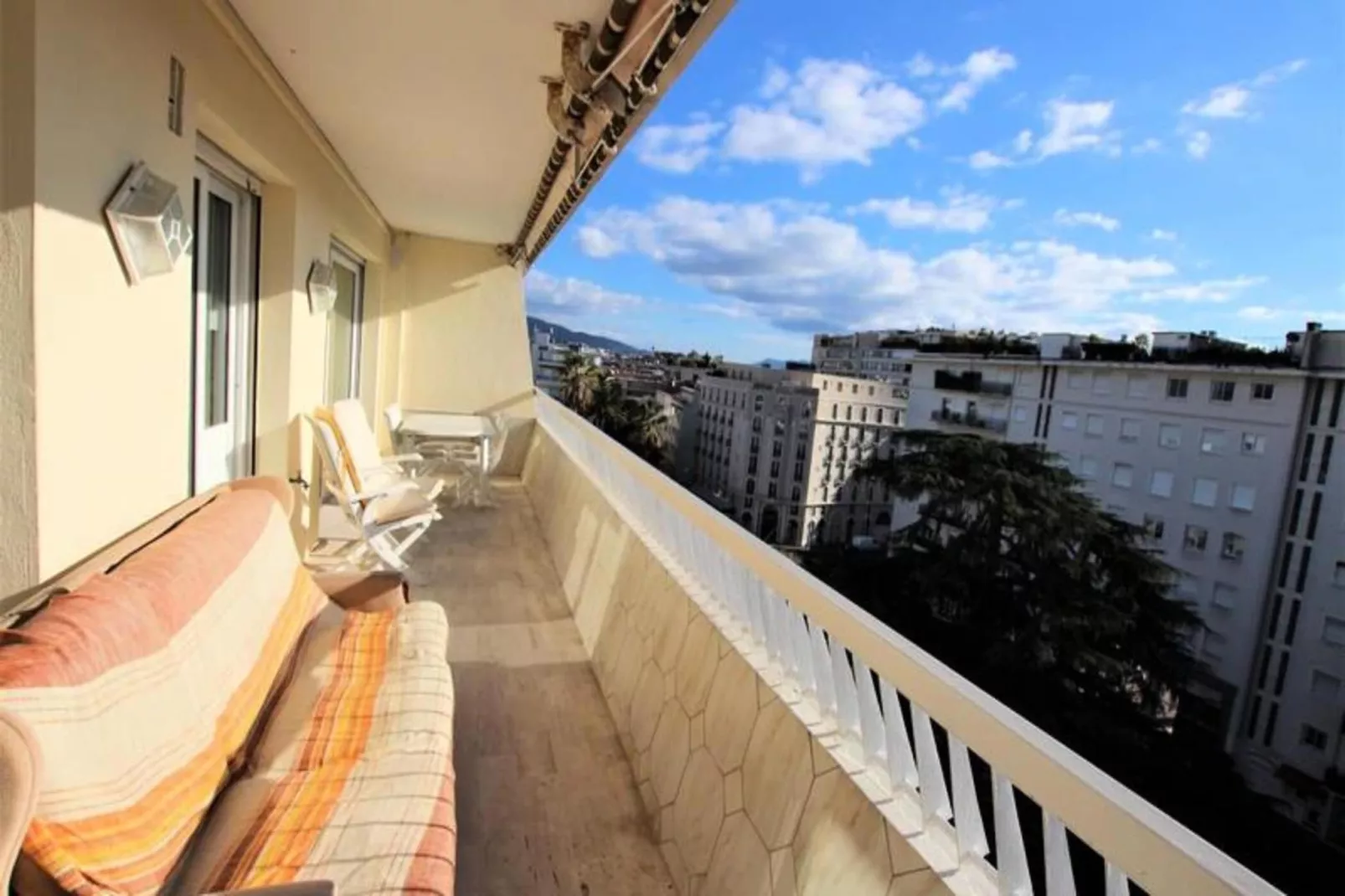Résidence Appartement Climatis&eacute; 5 Voyageurs De 80 M2, Centre Ville Et Croisette-Terrasbalkon