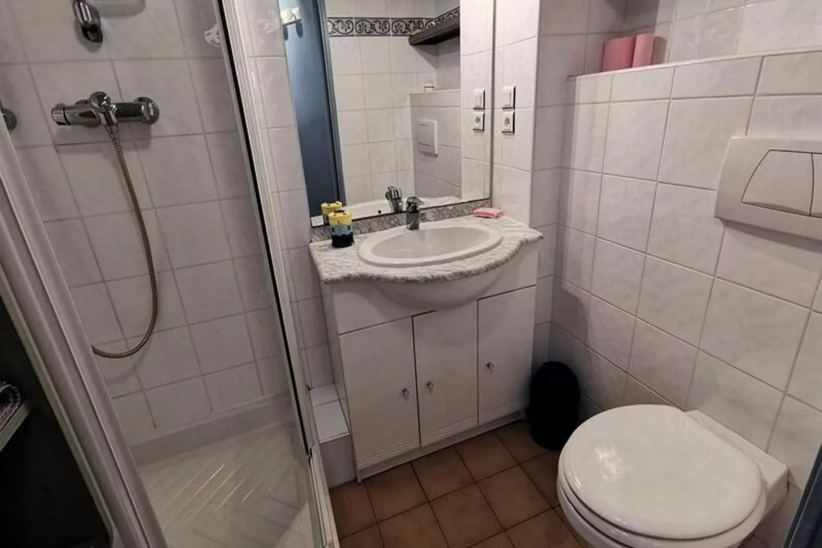 Résidence Grande Bleue-Badkamer