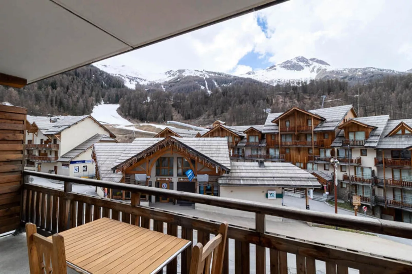 Résidence Le Balcon Des Airelles-Terrasbalkon