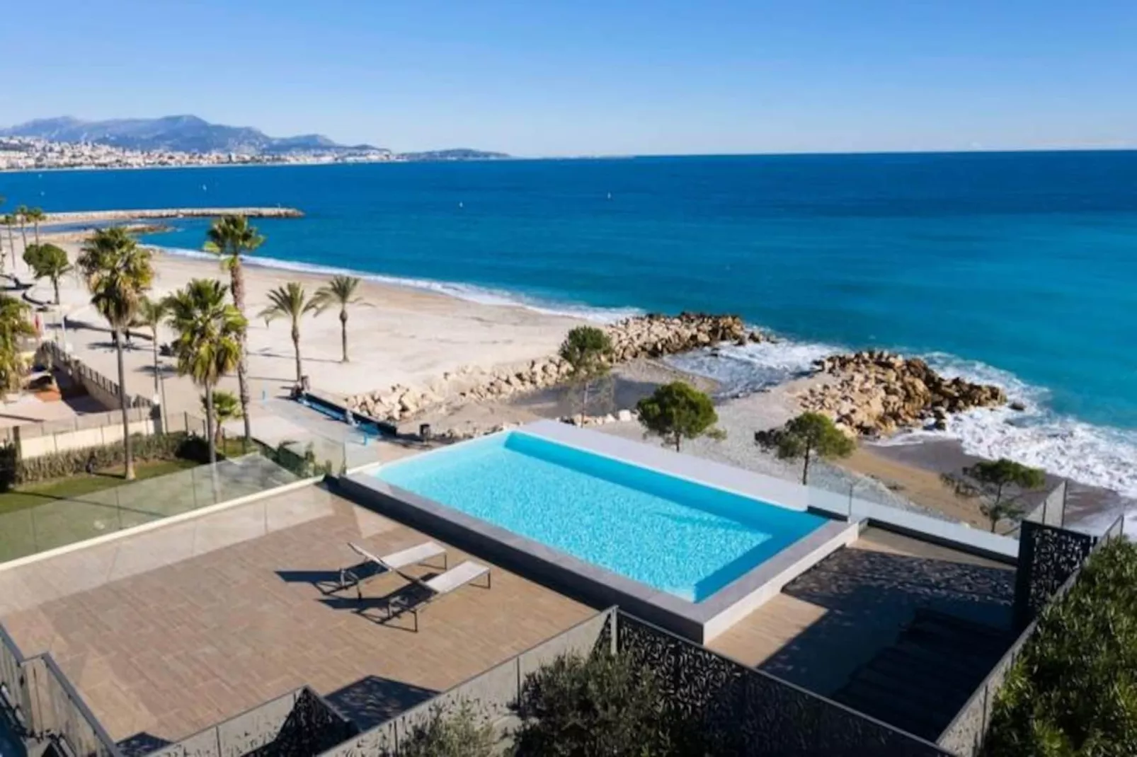 06ah - Superbe T2 Les Pieds Dans L'eau - Piscine-Image-tags.