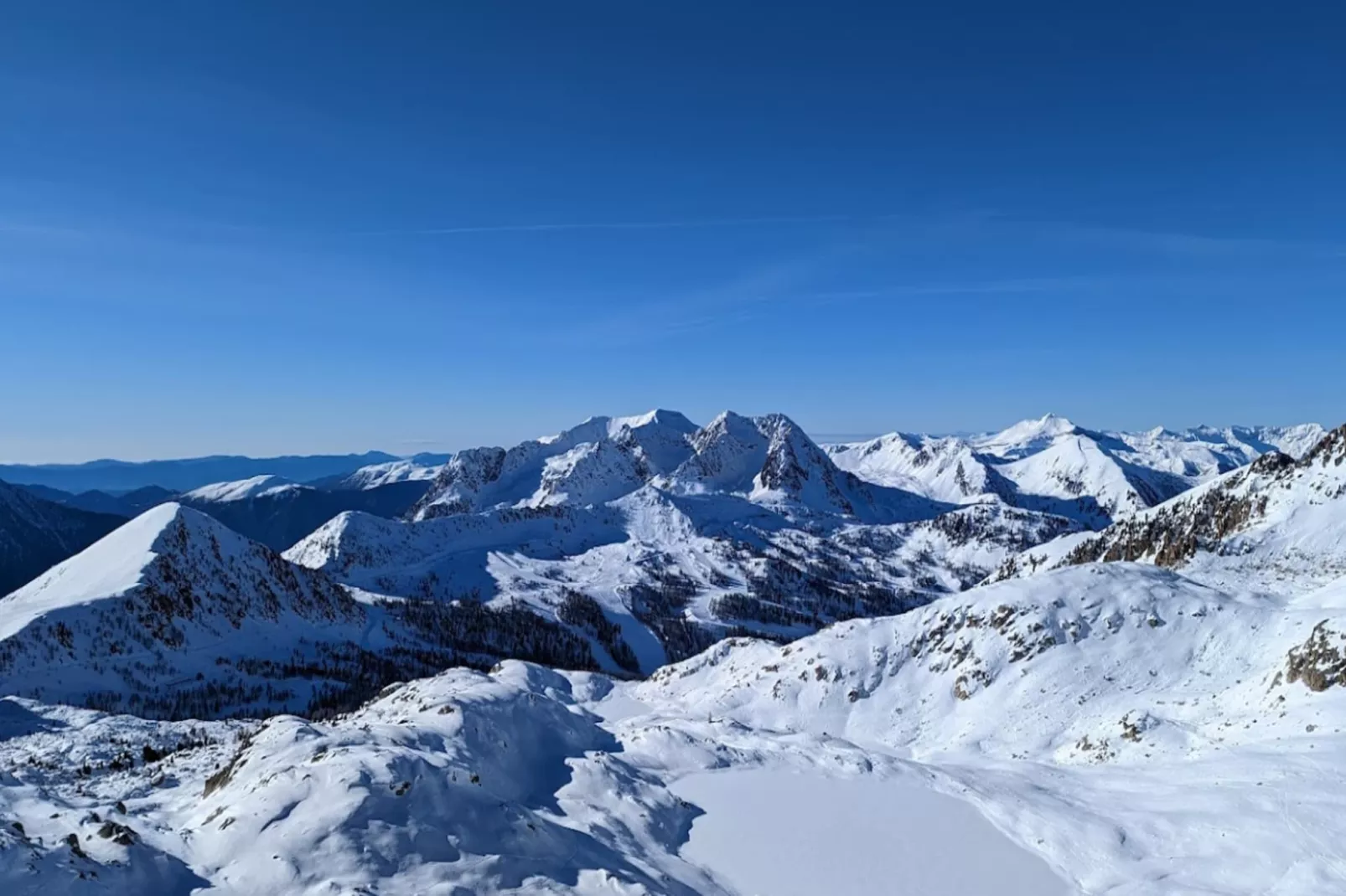 Résidence Terrasses Isola  A201-Gebied winter 5km