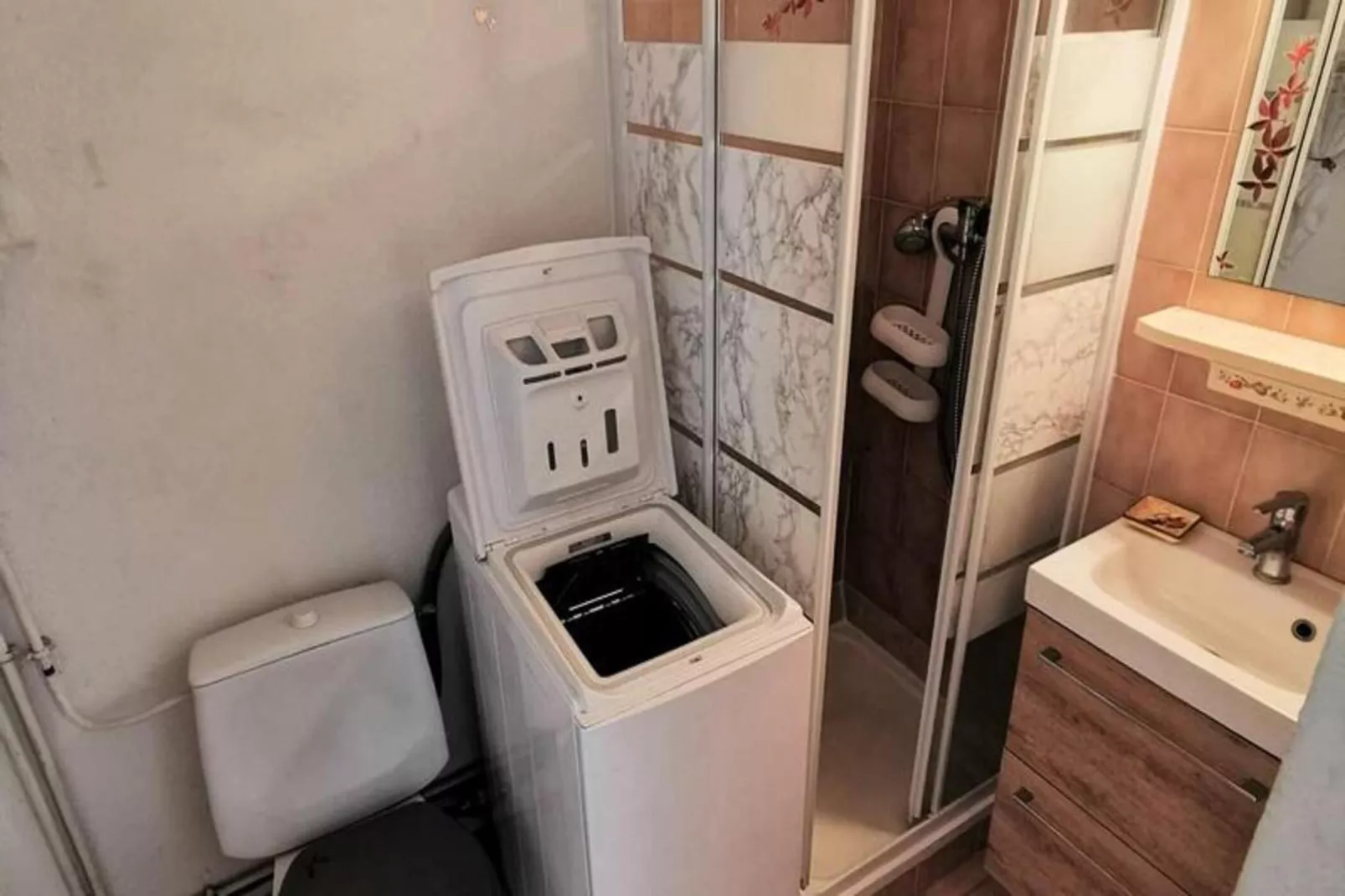 Résidence Village Merlin-Badkamer