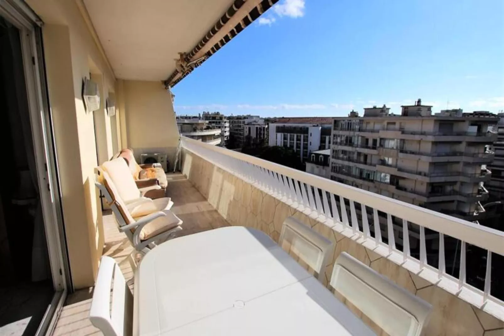 Résidence Appartement Climatis&eacute; 5 Voyageurs De 80 M2, Centre Ville Et Croisette-Terrasbalkon