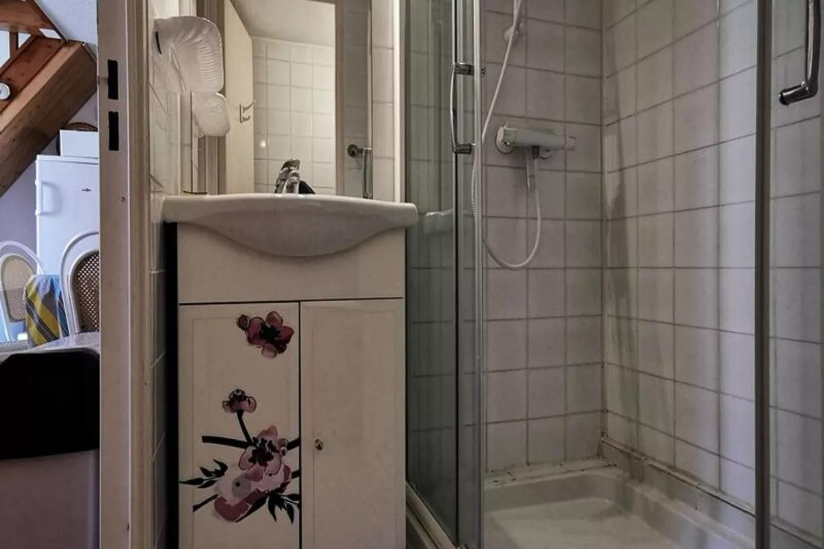 Résidence Grande Bleue-Badkamer