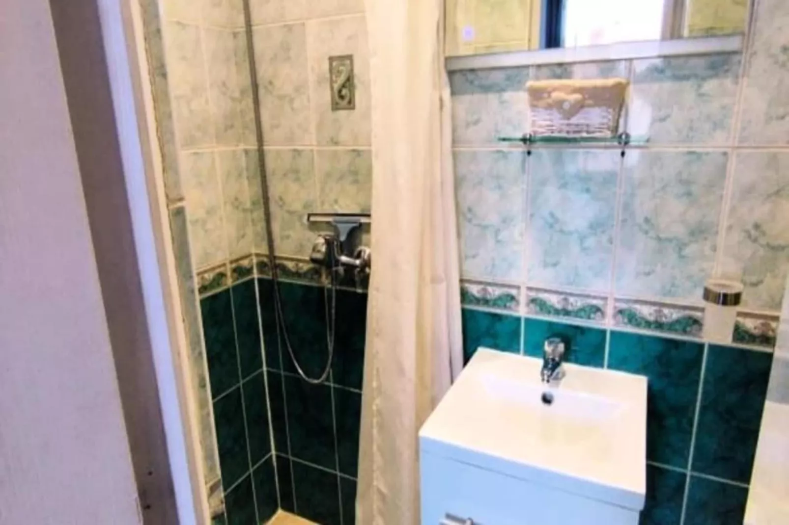 Résidence Charmant Studio Cannes Centre Id&eacute;al Congr&egrave;s Et Vacances ❤live In Gazagnair❤-Badkamer