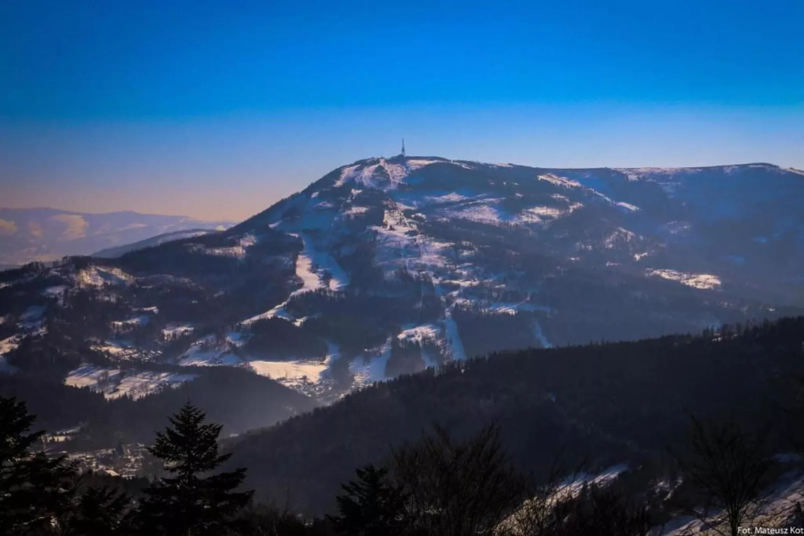Willa wakacyjna dla 16 osób Brenna-Gebied winter 5km