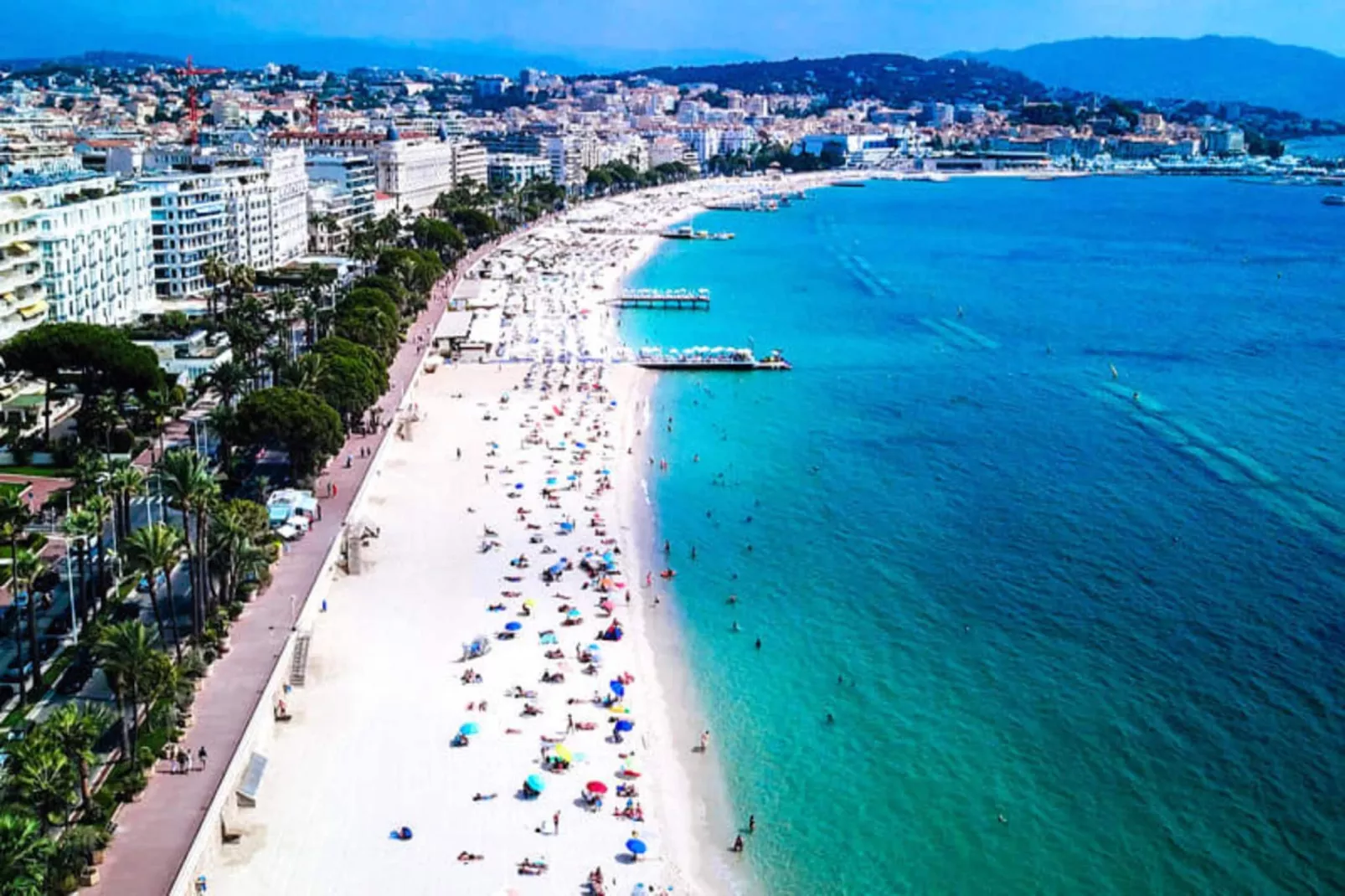 Résidence Charmant Studio Cannes Centre Id&eacute;al Congr&egrave;s Et Vacances ❤live In Gazagnair❤-Uitzicht zomer