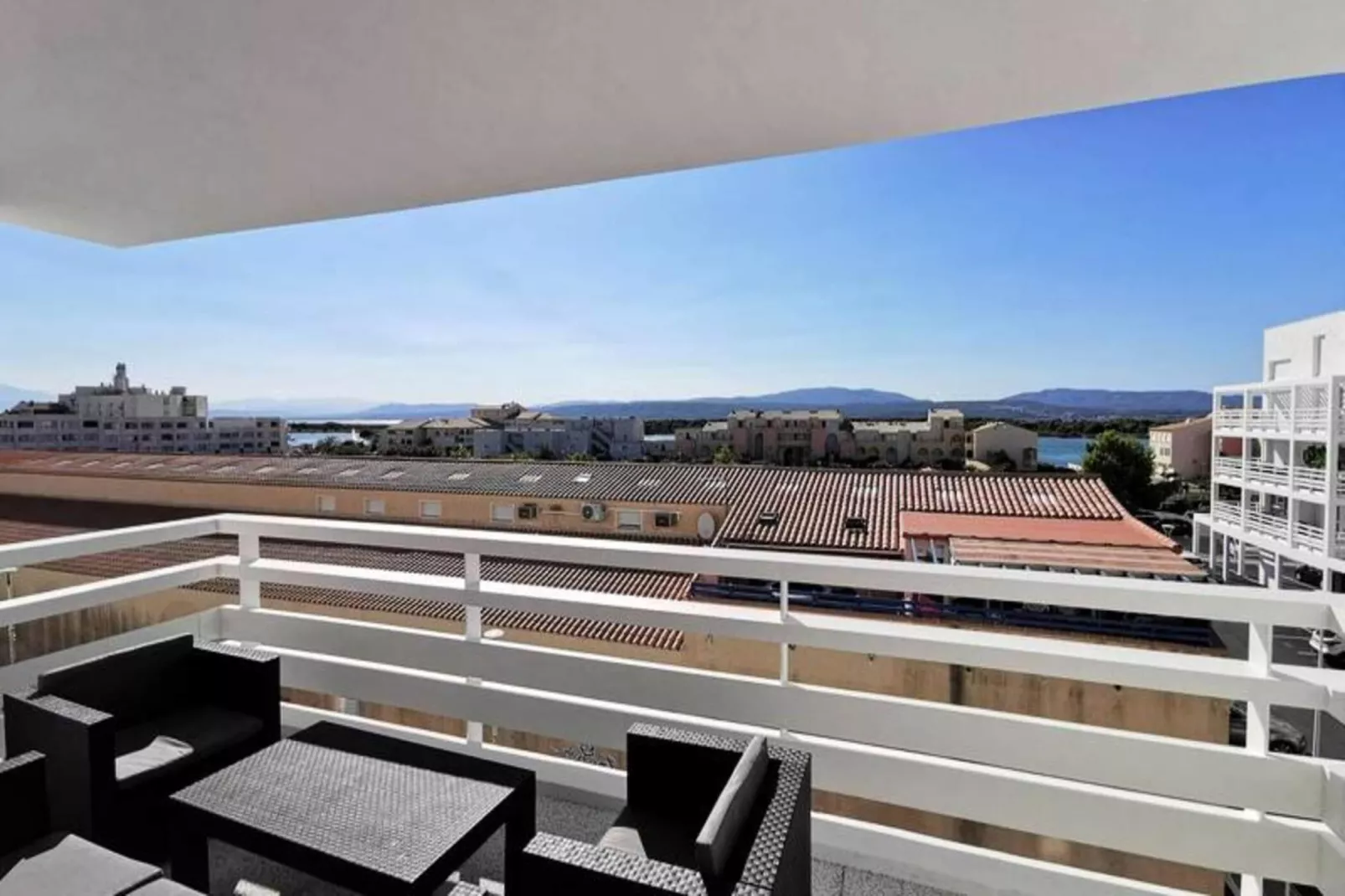 Résidence Les Voiles Blanches-Terrasbalkon