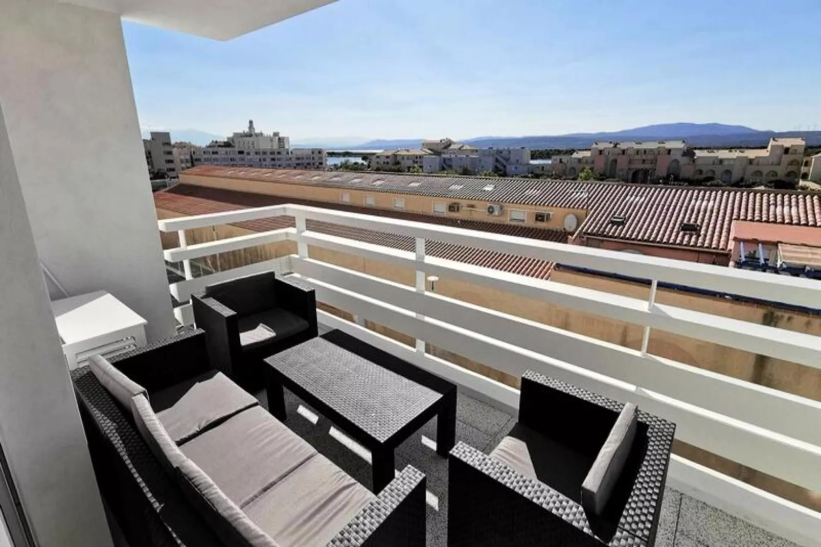 Résidence Les Voiles Blanches-Terrasbalkon