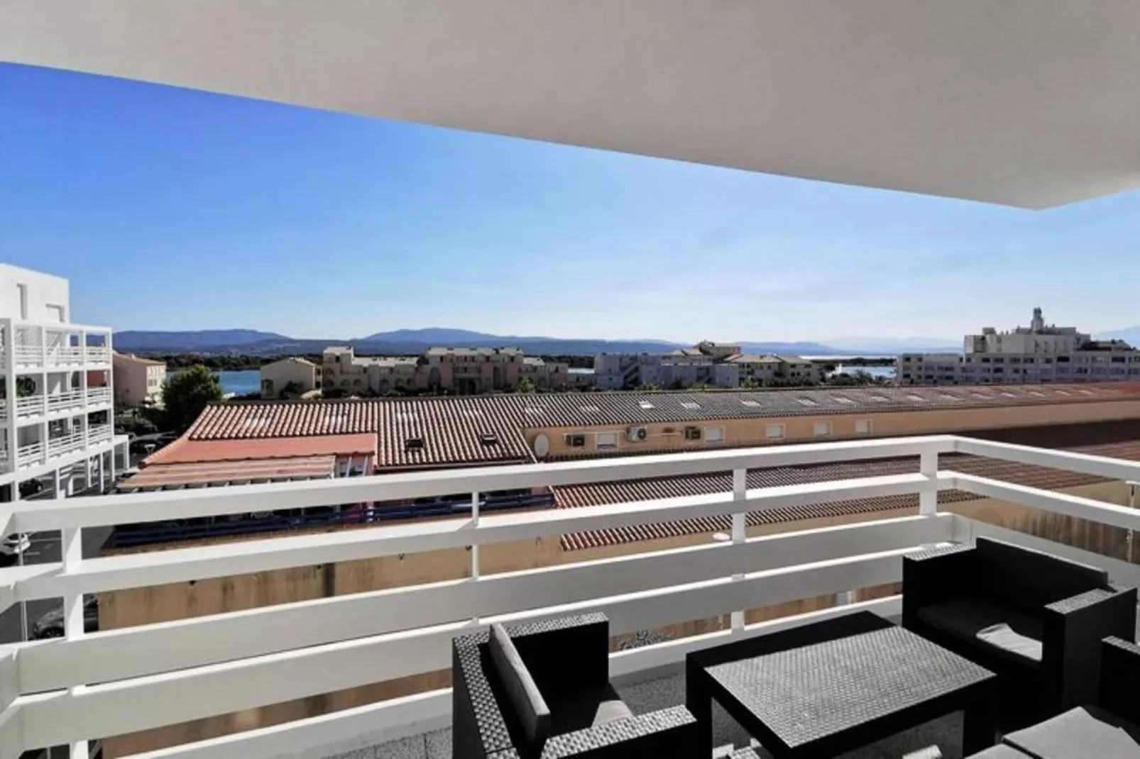 Résidence Les Voiles Blanches-Terrasbalkon