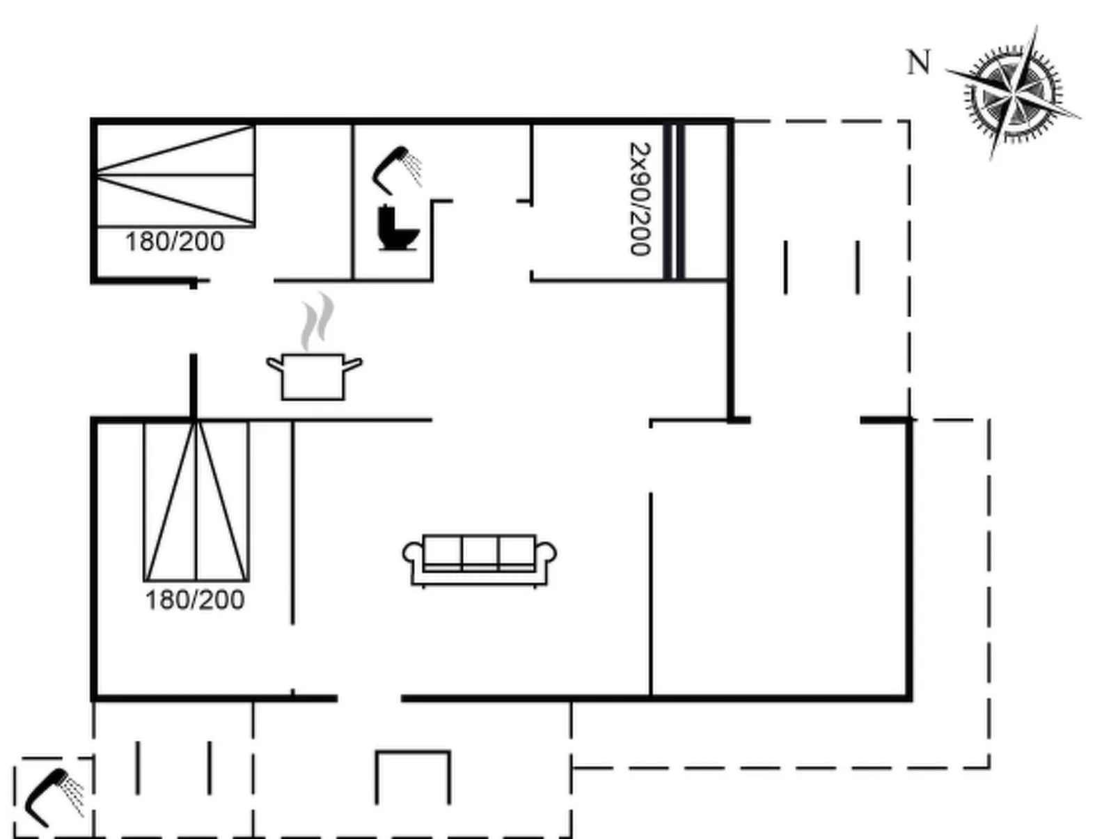 "Kamilla" -  from the sea-Binnen