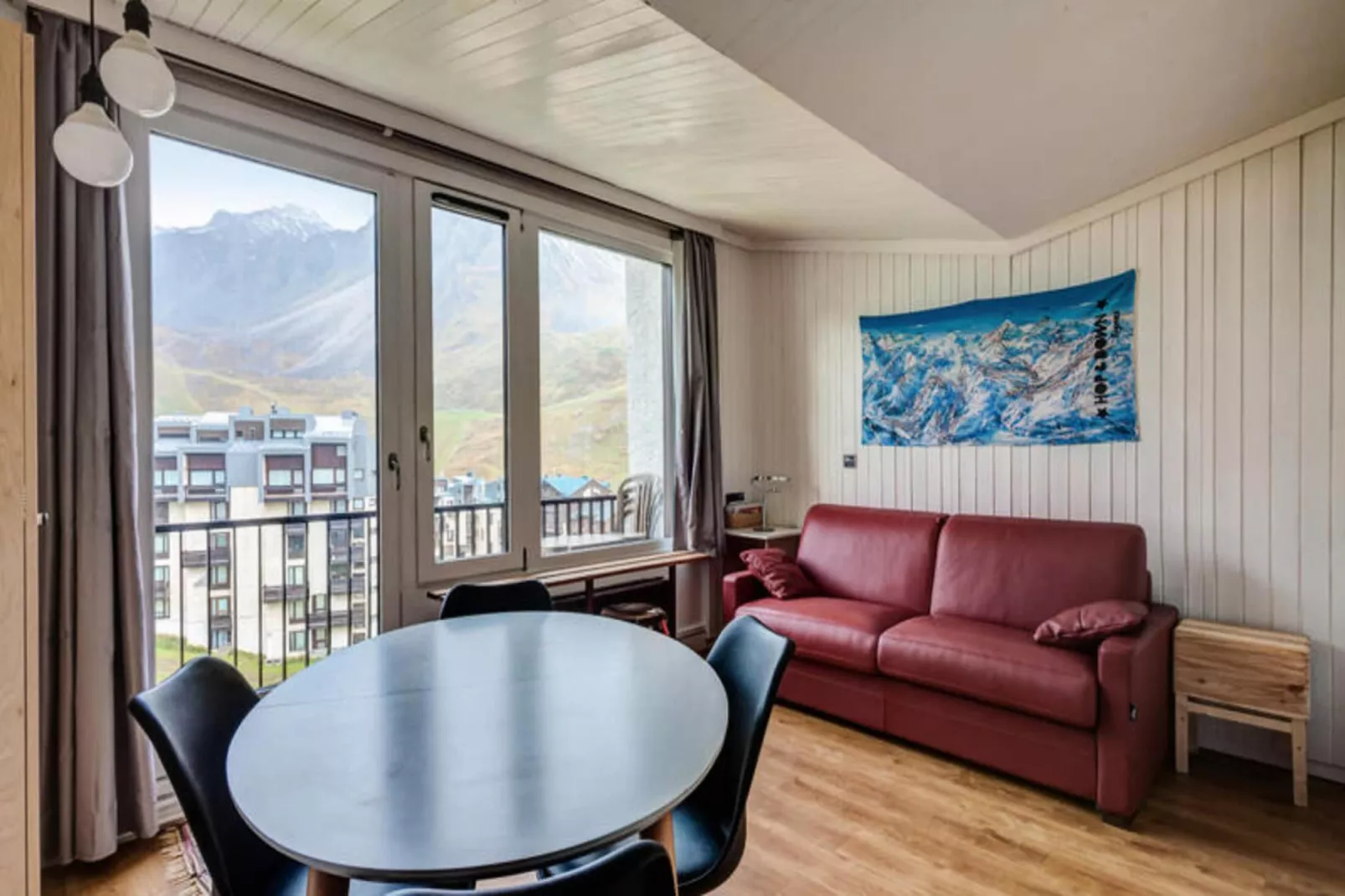 Appartement à Tignes avec accès direct aux pistes