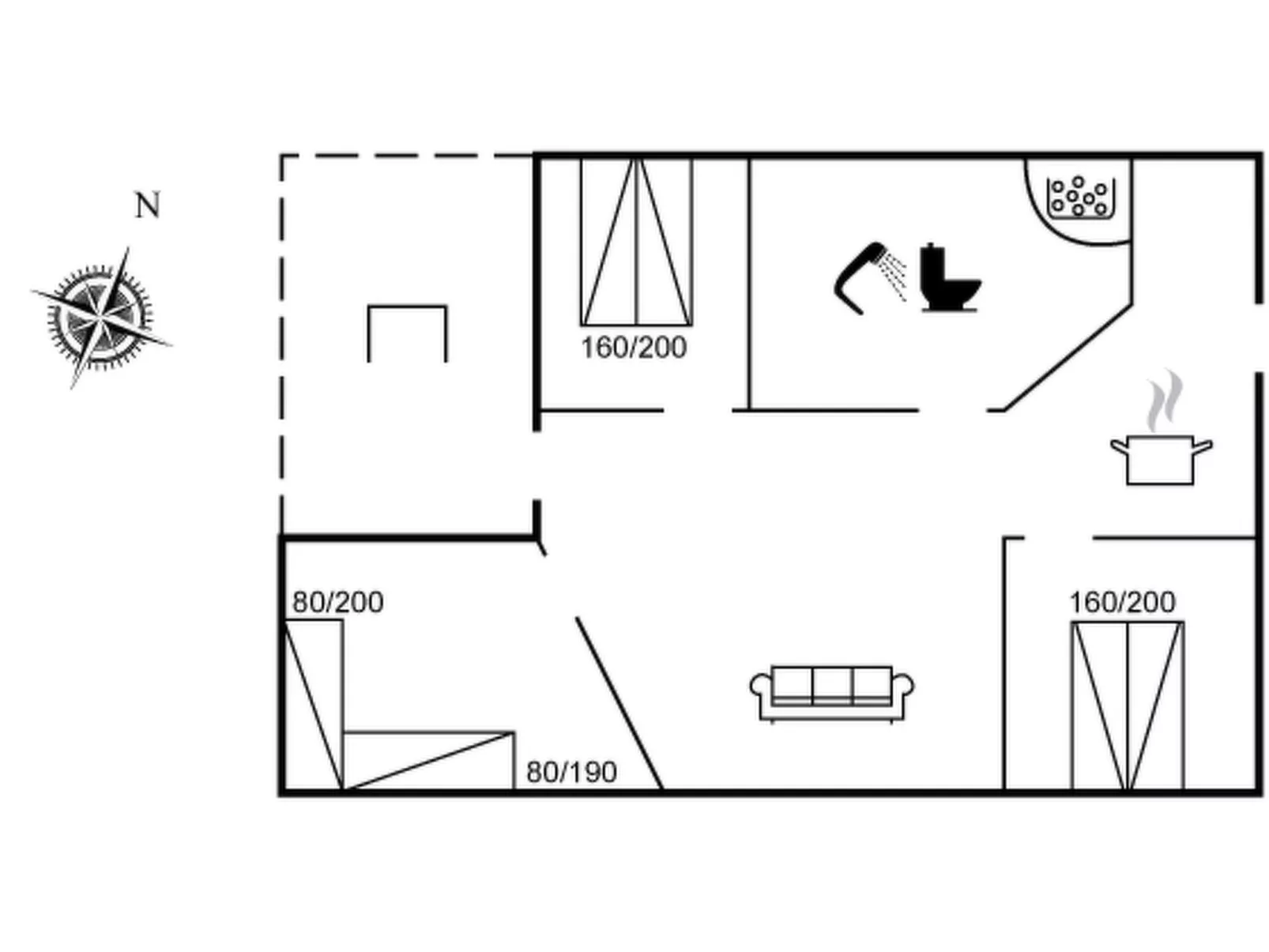 "Elba" - 275m to the fjord