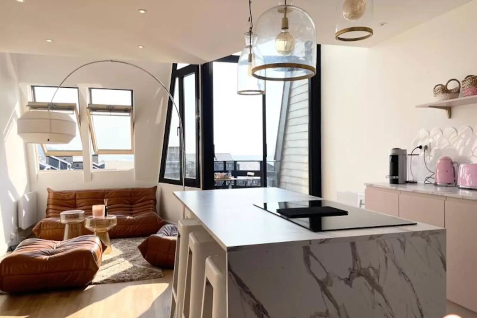 💕la Vie En Rose - Terrasse Vue Mer - Plage - Marina